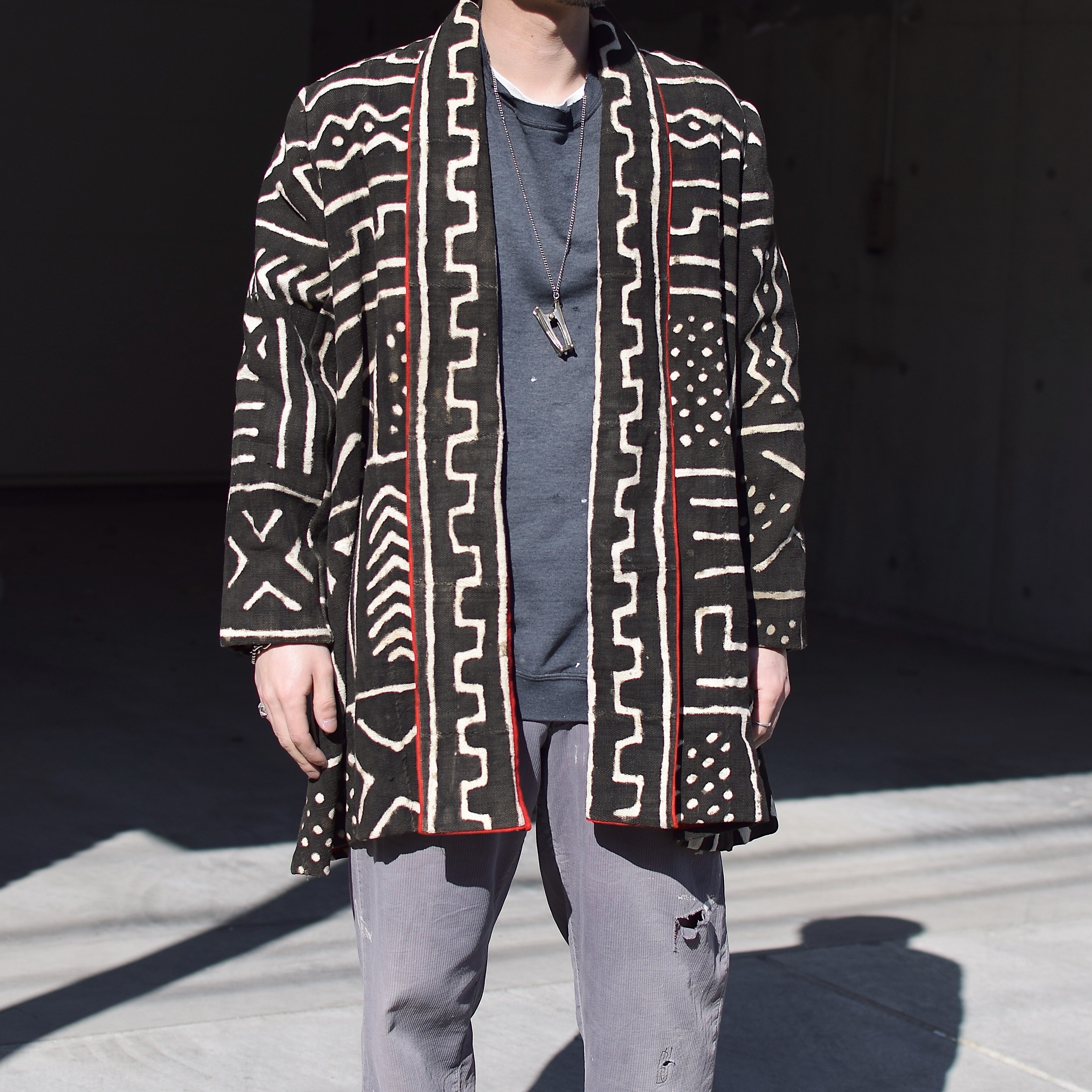 Vintage African Mud dye Jacket の画像 3