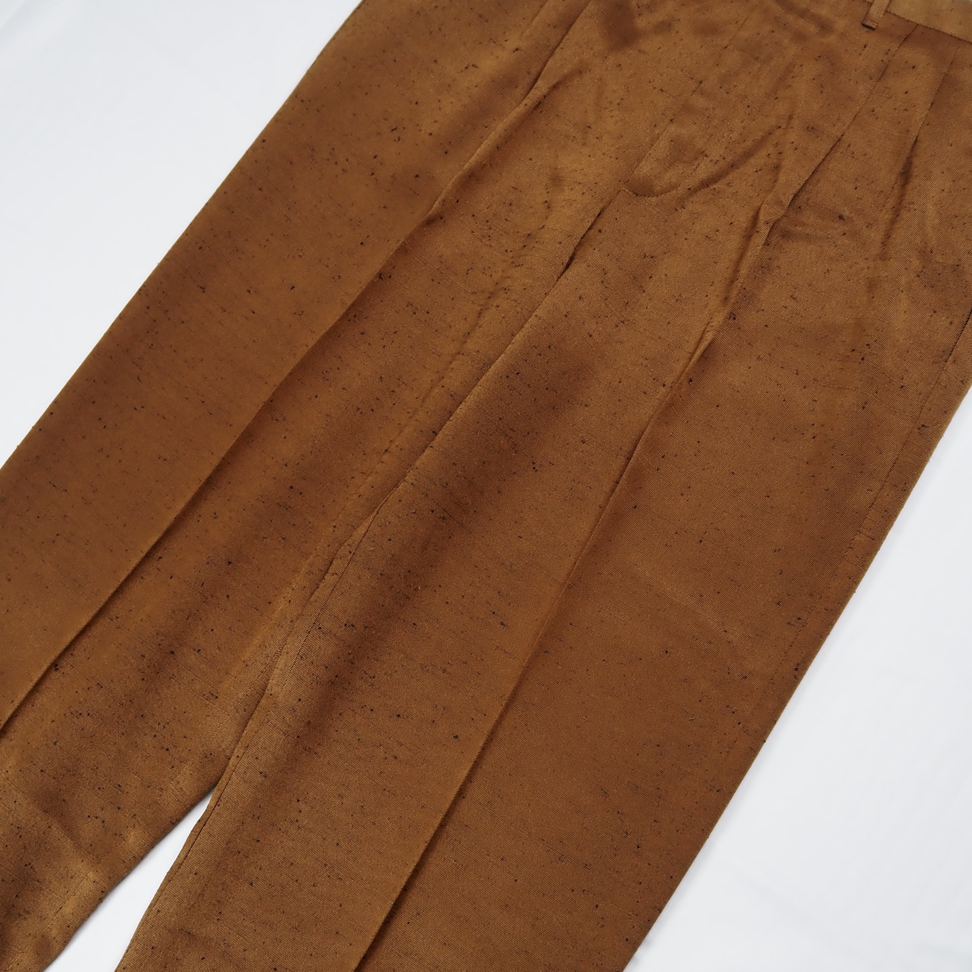 80’s Slacks ゴールド×ブラック の画像 5