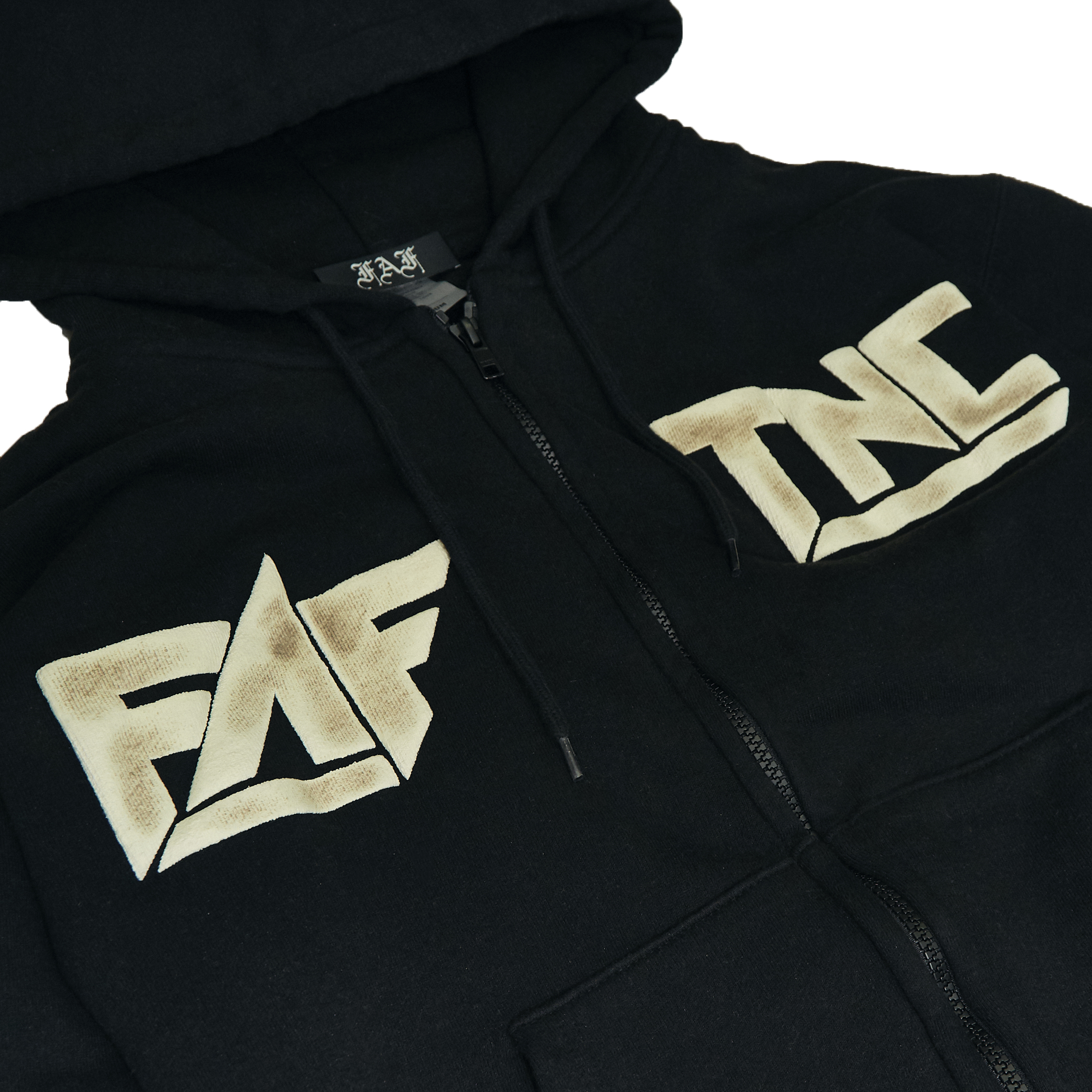 Sosa zipup hoodie -Black- - 画像2