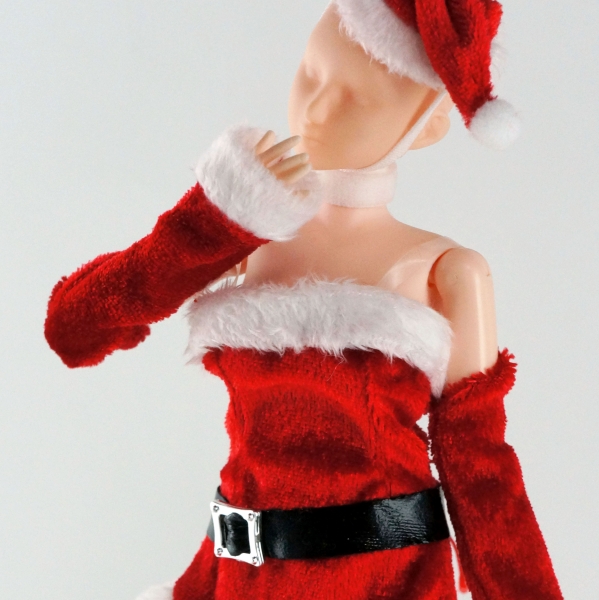 ドール服 1 6 女性用27 セクシーサンタ赤セット Cc6 Df 1 ドール 衣装専門店 燦燦 7b