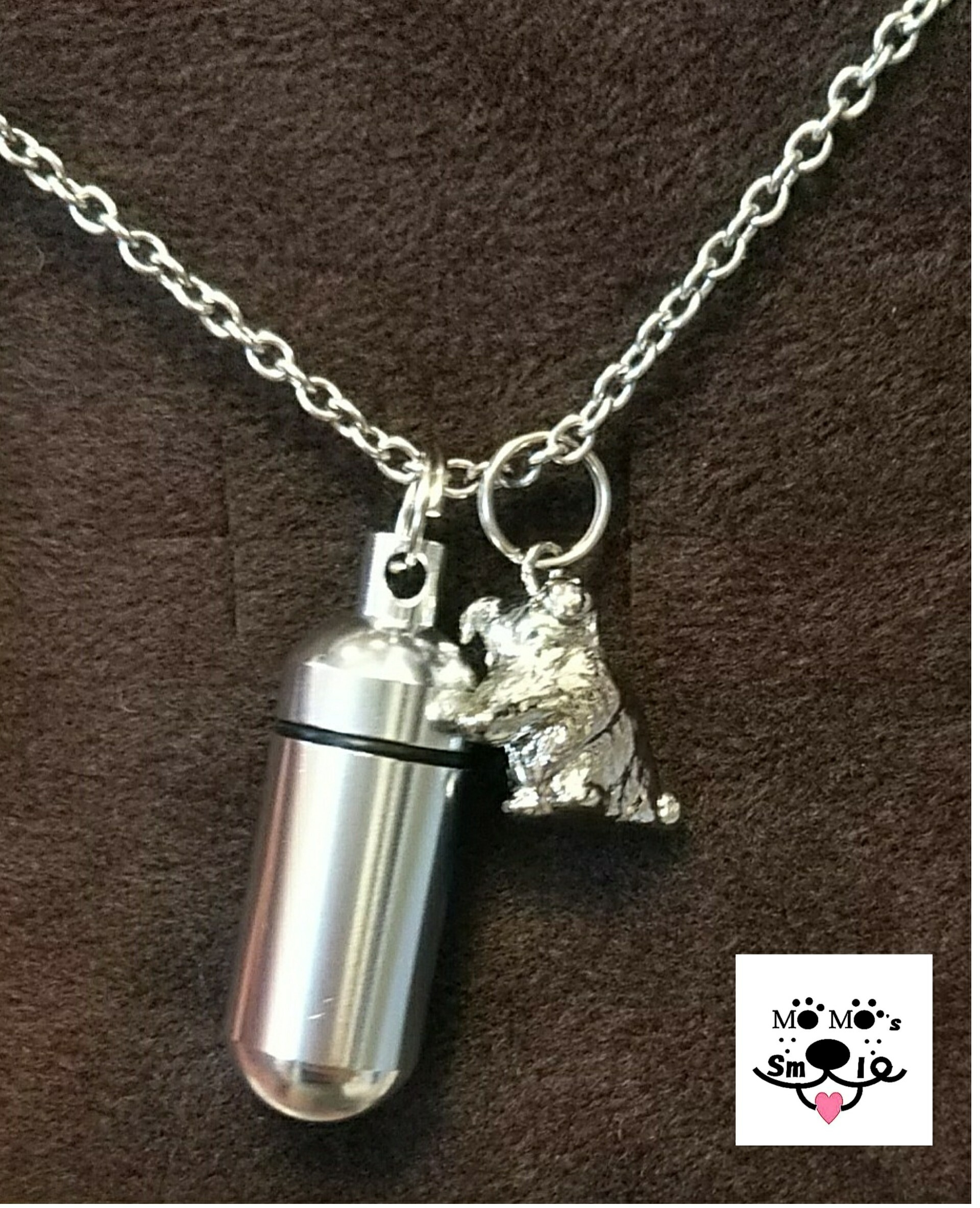 カプセルペンダント シェットランドシープドッグ 犬 シェルティ メモリアル アクセサリー ネックレス ペンダント イヌ 遺骨カプセル ピルケース ペット供養 ペットロス 手元供養 アルミ ステンレス 真鍮 Momo S Smile カプセルペンダント シェットランドシープドッグ 犬 シェルティ メモリアル アクセサリー ネックレス ペンダント イヌ 遺骨カプセル ピルケース ペット供養 ペットロス 手元供養 アルミ ステンレス 真鍮 Momo S Smile