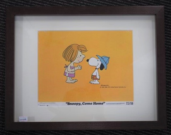 品番0977 2 A Boy Named Charlie Brown ヴィンテージポスター 額入り Flamed Vintage Poster L A Depo