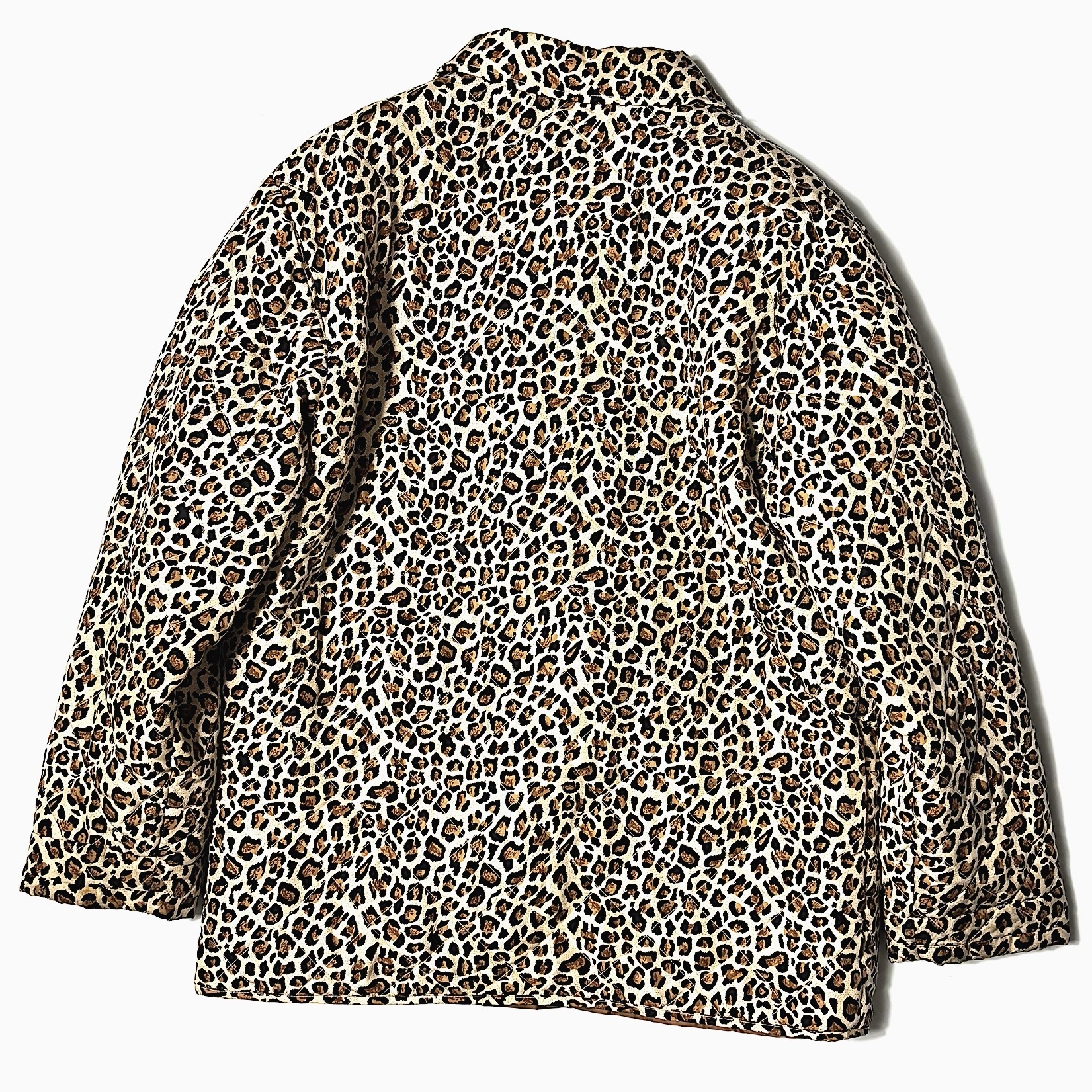 Vintage 90's【SILK CLUB】Leopard Silk Jacket の画像 2