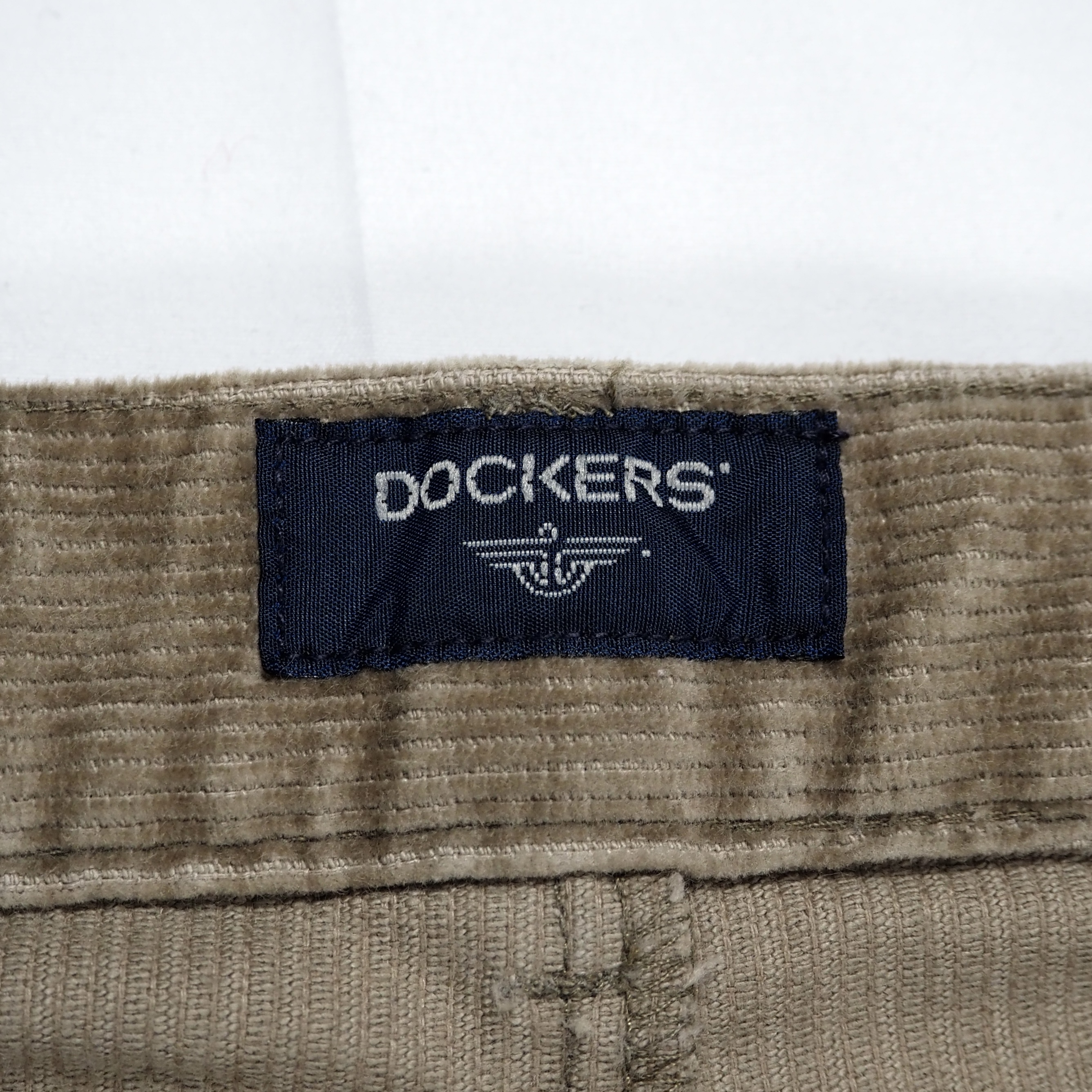 Dockers コーデュロイパンツ 細畝 ブラウン 34×32 の画像 9