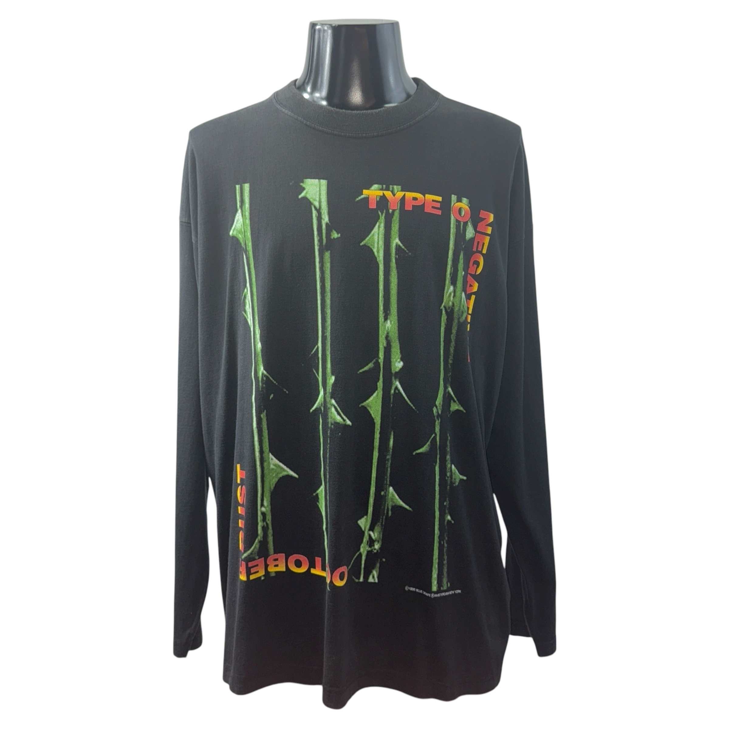 【TYPE O NEGATIVE】タイプ・オー・ネガティブ October Rust オクトーバー・ラスト ロングスリーブ Tシャツ XL相当