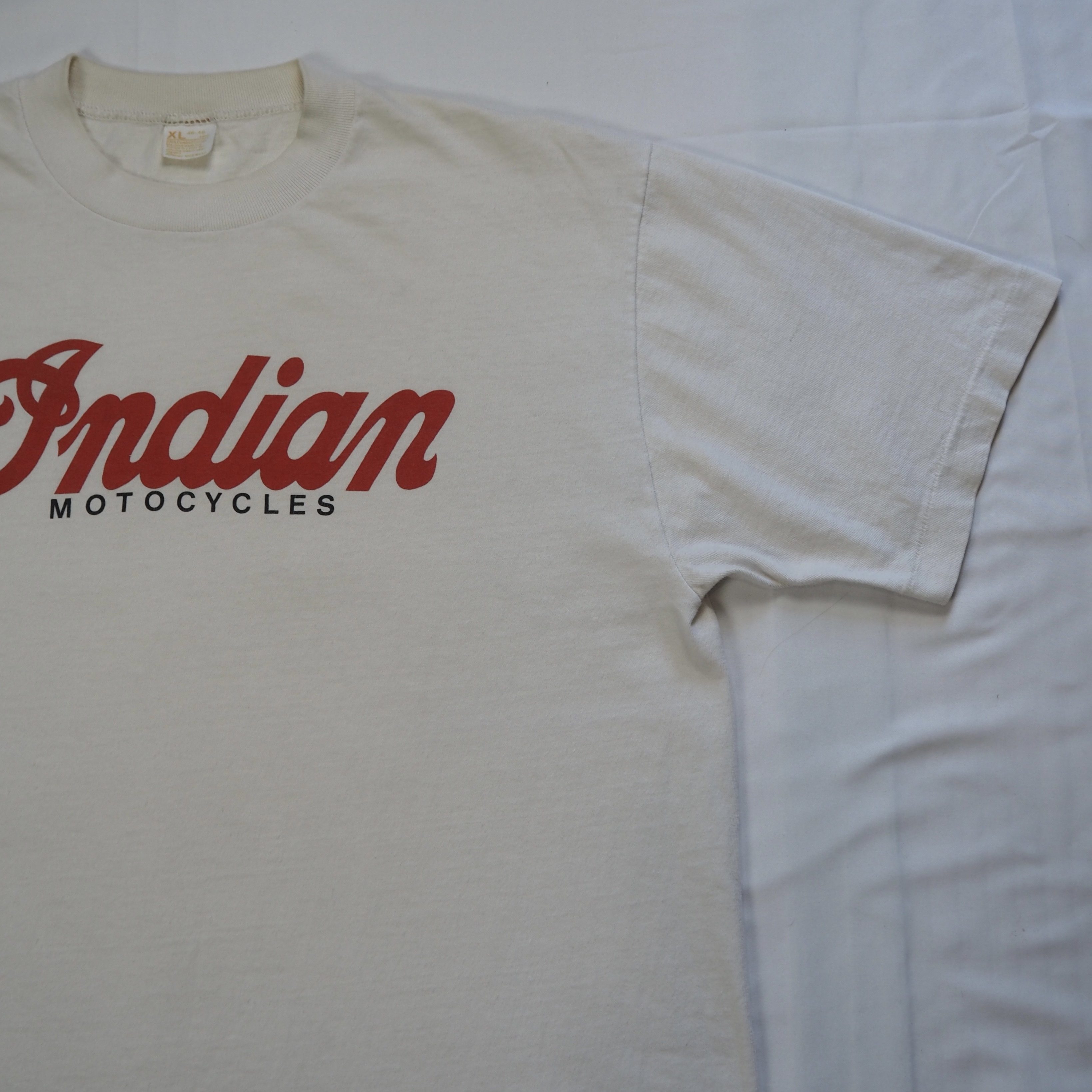 70’s Indian Tシャツ XL ホワイト の画像 4