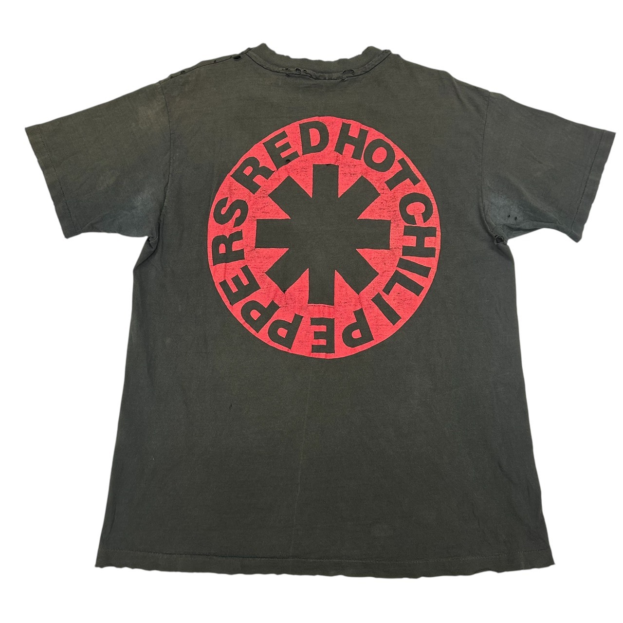 Red Hot Chili Peppers 1990 Curving Logo Member Portrait Fits XL の画像 2
