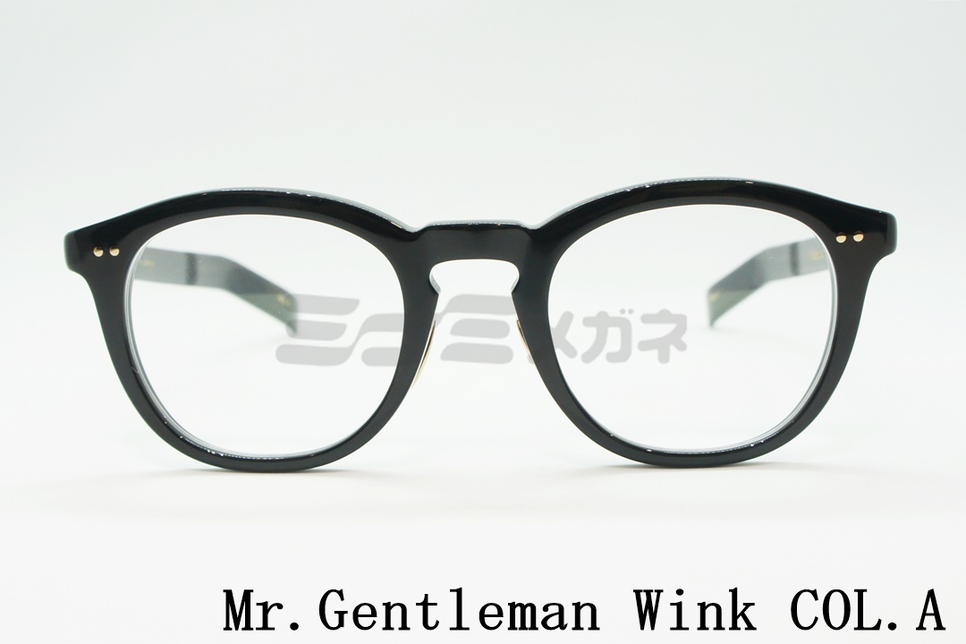 Mr.Gentleman ブラックサングラス 日本製 山下智久さん着用】Mr.Gentleman サングラス wink COL.A Weiコラボ