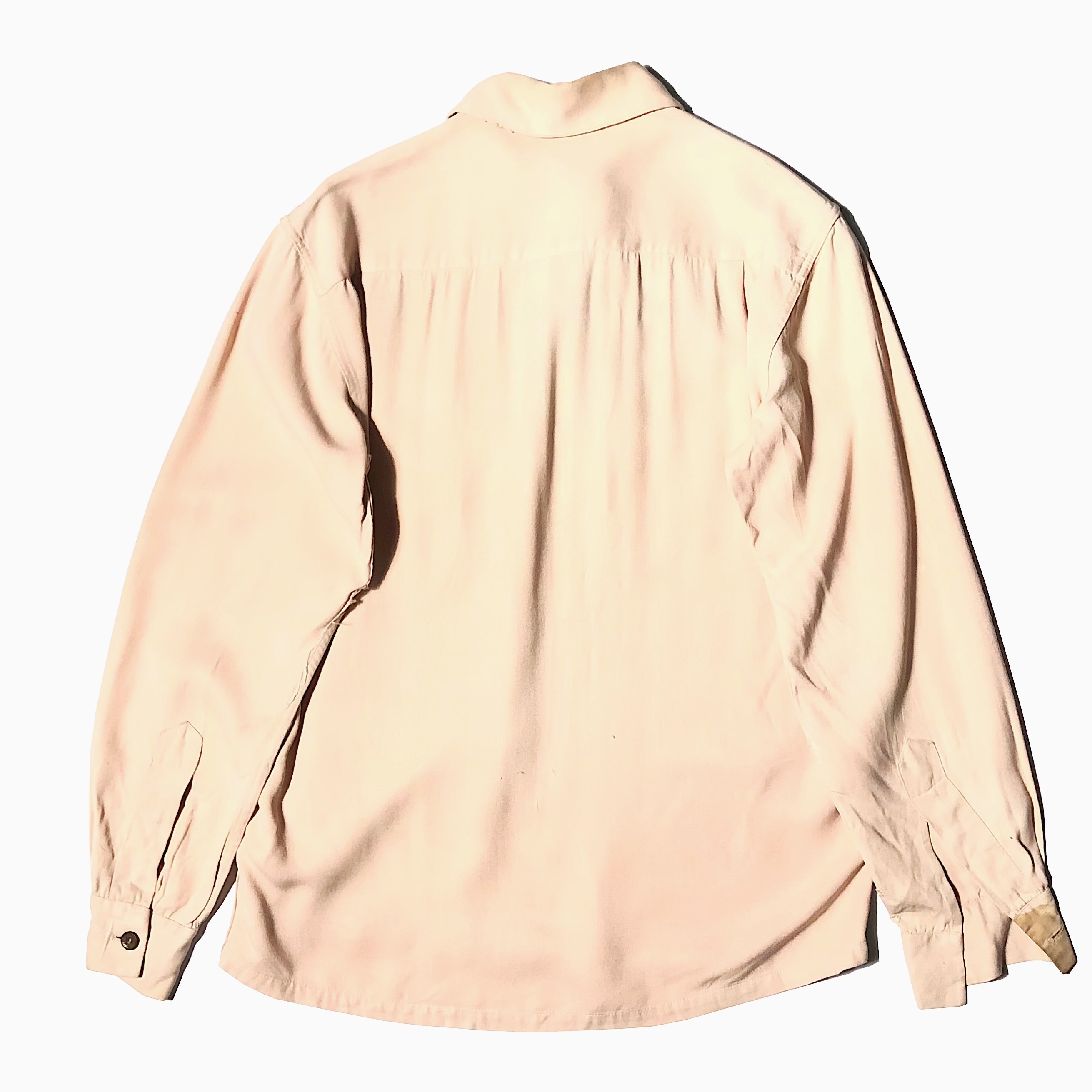 Vintage 40〜50's【MADE IN California】Pullover Rayon Shirt の画像 2