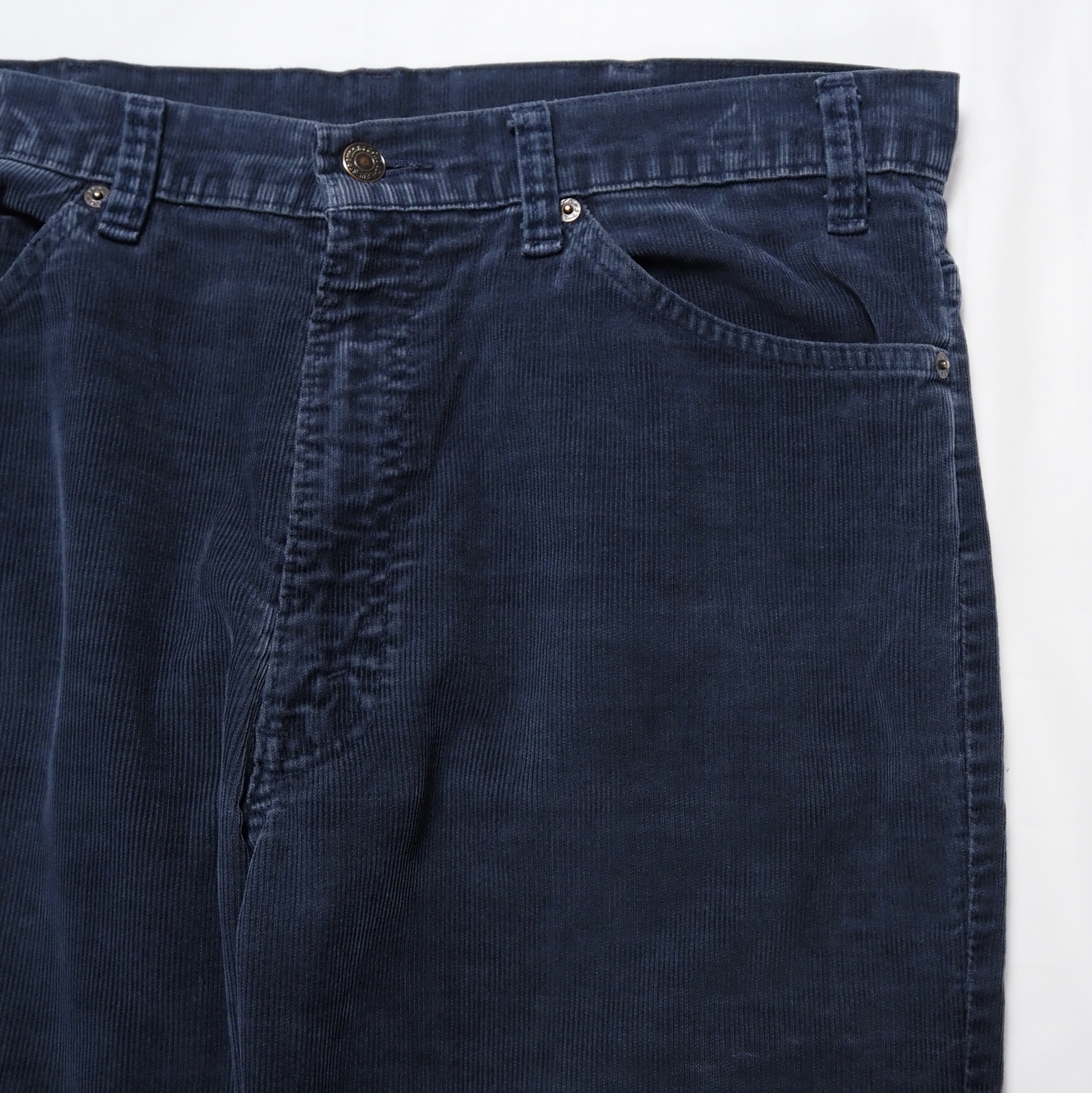 80’s Levi’s 517 コーデュロイパンツ ネイビー 約36×30 の画像 3