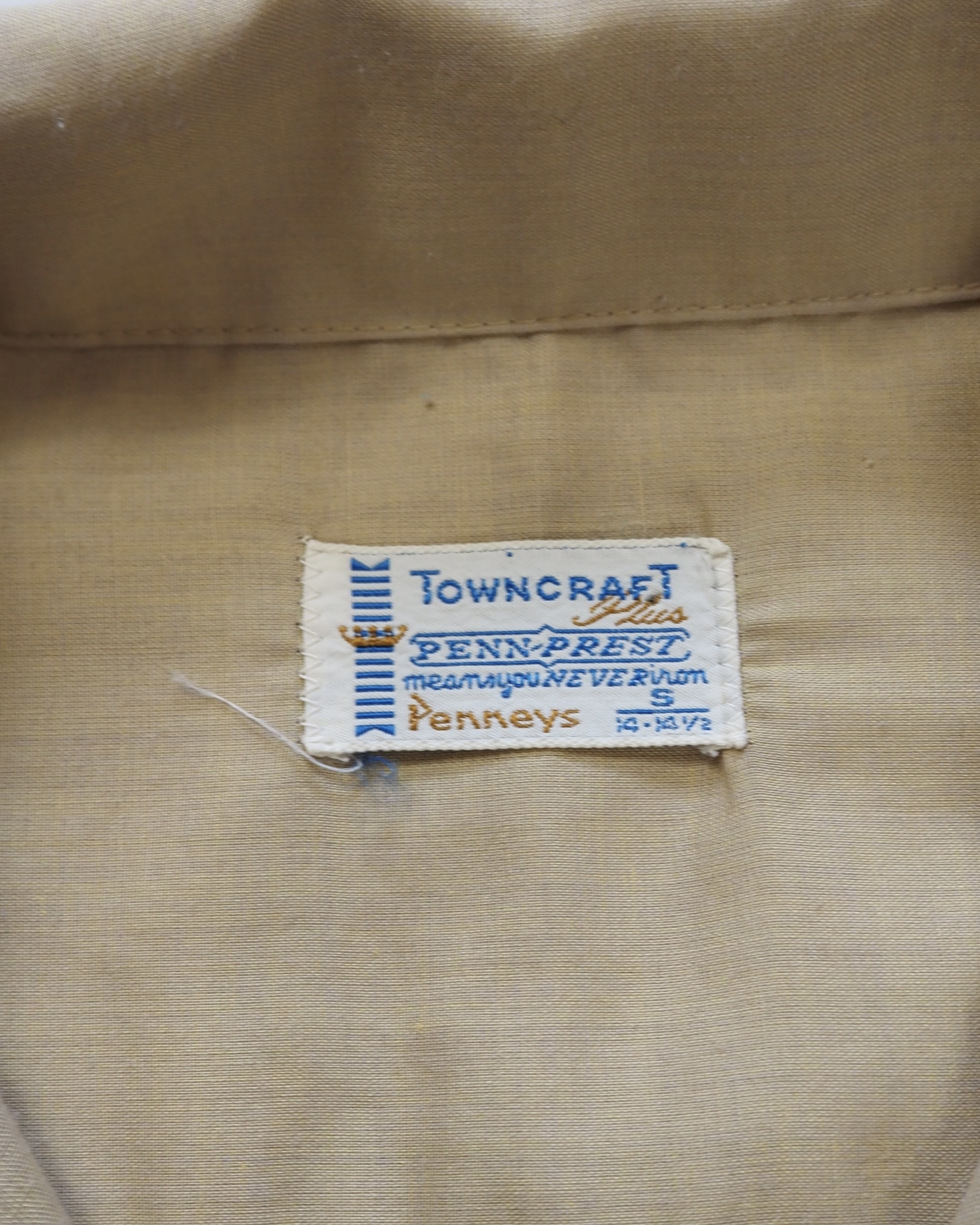 70’s Towncraft ポリコットンシャツ の画像 8