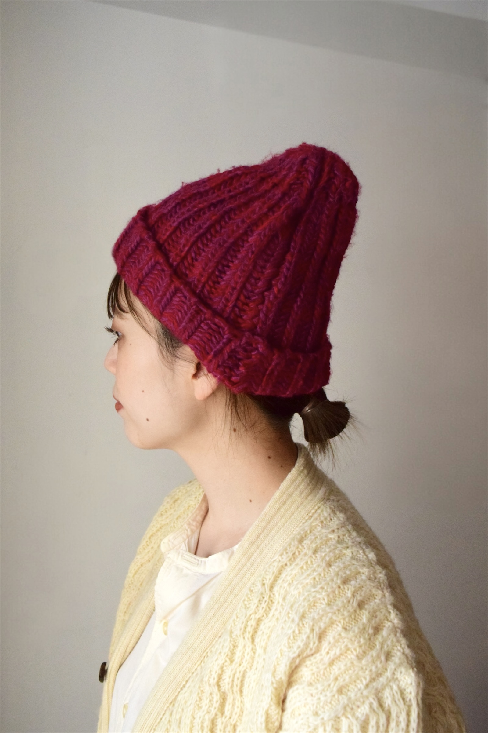 Knit cap ④