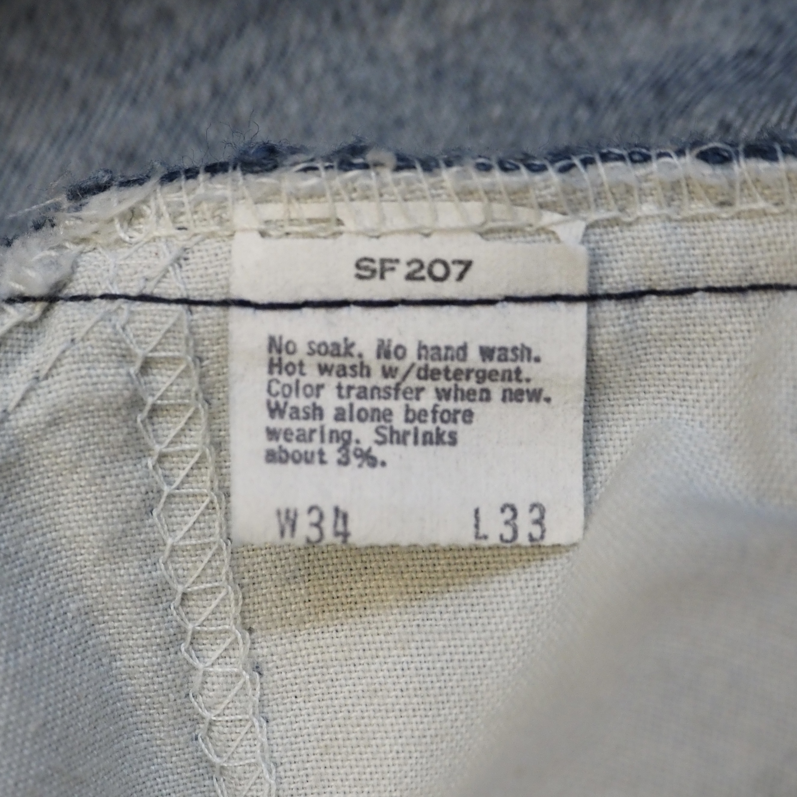 80’s Levi’s 505 Size 34×30 “Dark Wash!!!” の画像 8