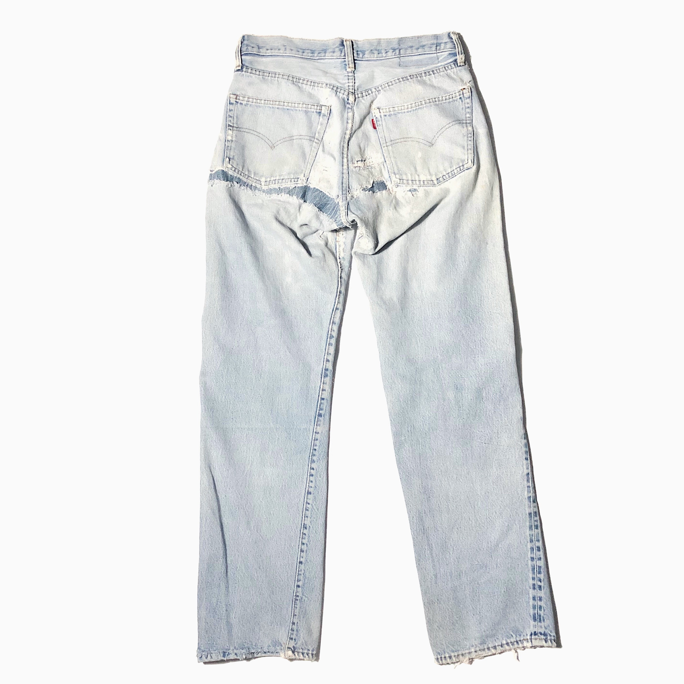 Vintage【Levi's】501 Late 66 Red Line Grunge Denim Pants の画像 2