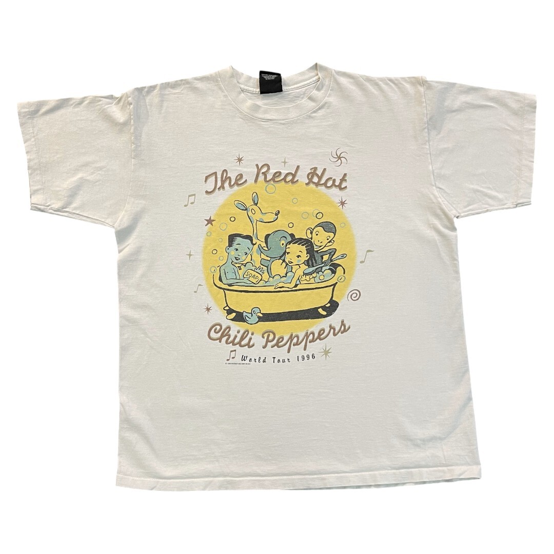 【RED HOT CHILI PEPPERS】レッド・ホット・チリ・ペッパーズ ONE HOT MINUTE WORLD TOUR 1996 Tシャツ XL