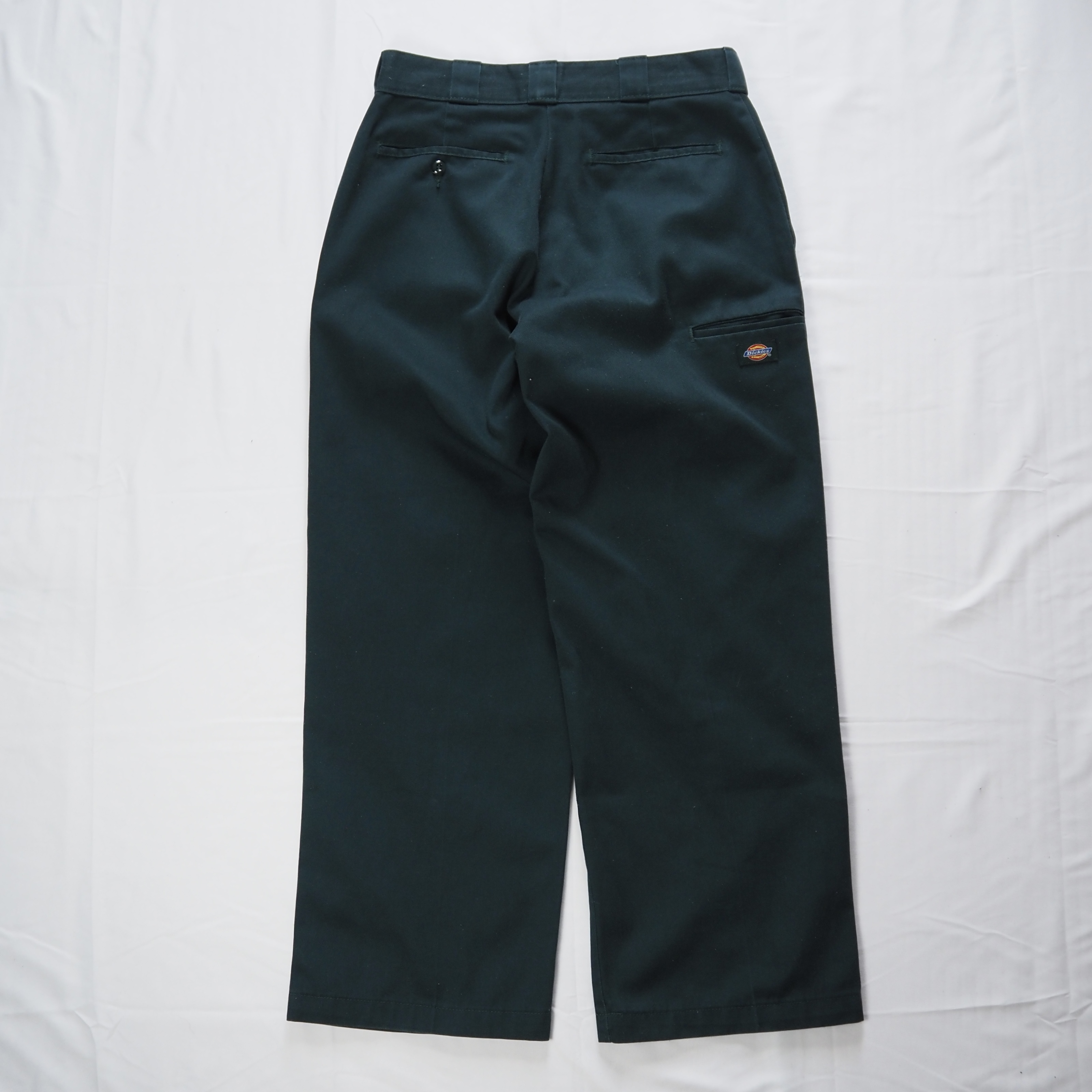 00’s Dickies ダブルニーパンツ グリーン 30×30 の画像 13