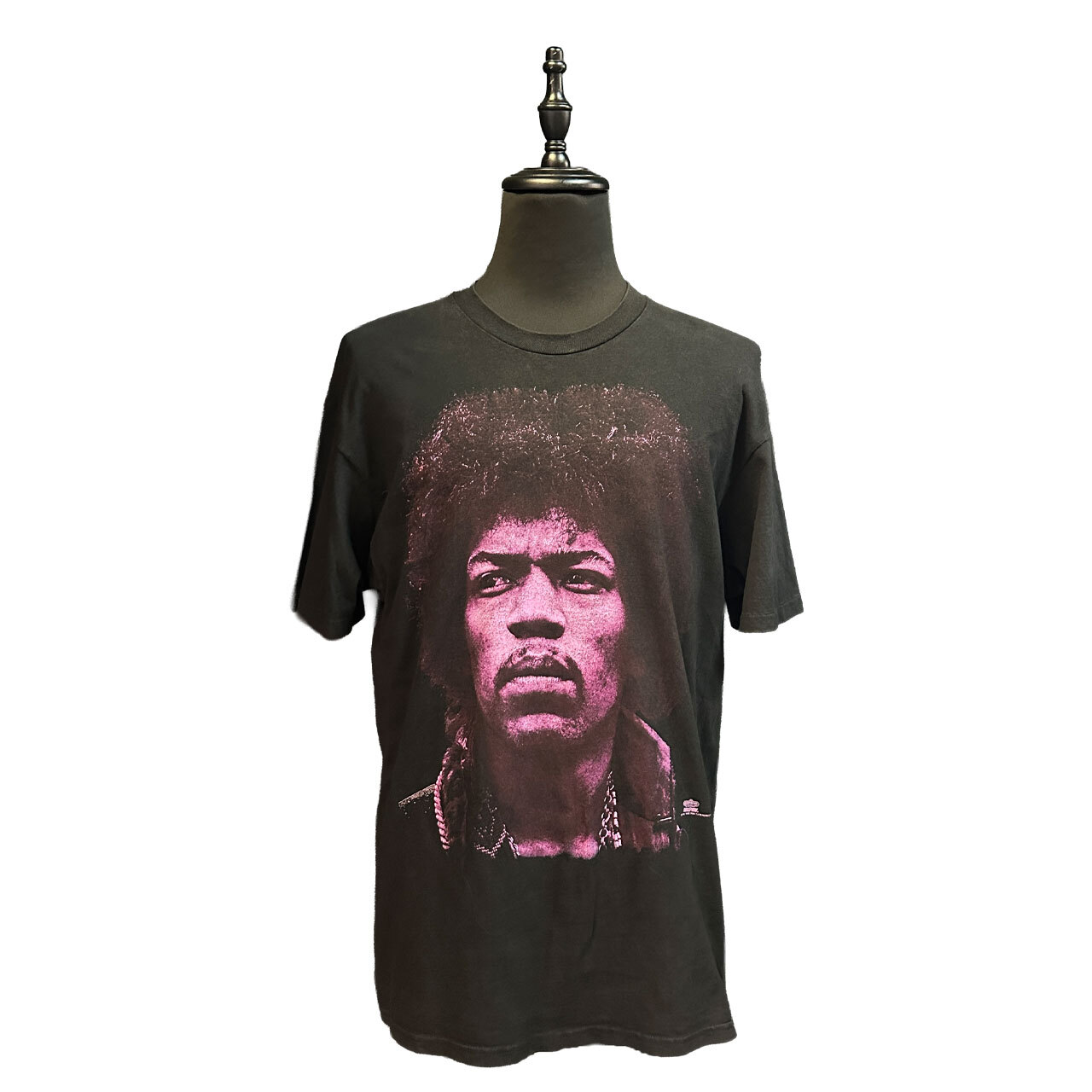 レア　Jimi Hendrix 　ジミヘンドリックス　ヴィンテージ　Tシャツ　黒 Jimi Hendrix ジミ・ヘンドリックス アーティスト Tシャツ メンズL