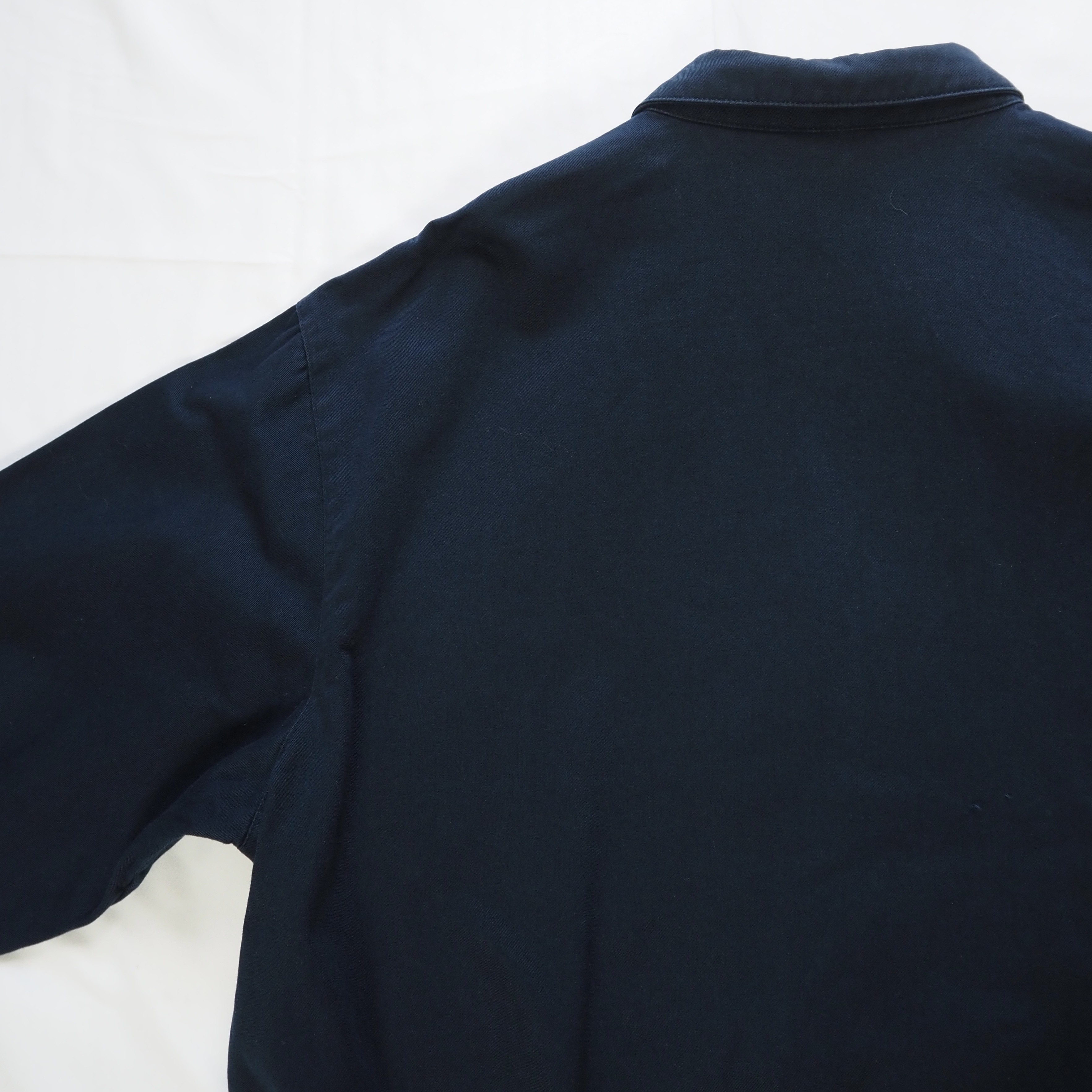 90’s Ralph Lauren コットンスイングトップジャケット ネイビー XL の画像 17