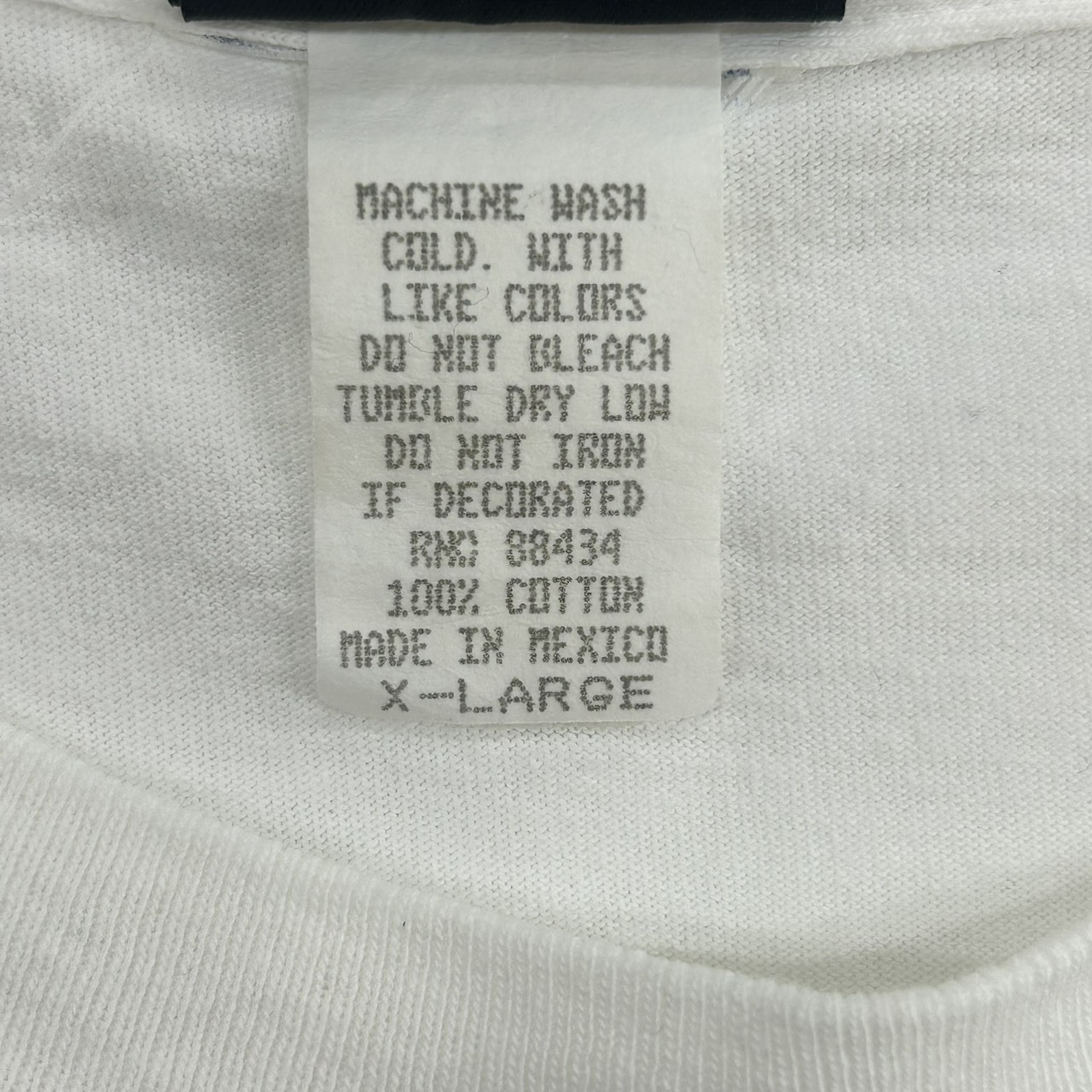 Rage Against The Machine メッセージプリント Tシャツ バンドT ホワイト XL の画像 4
