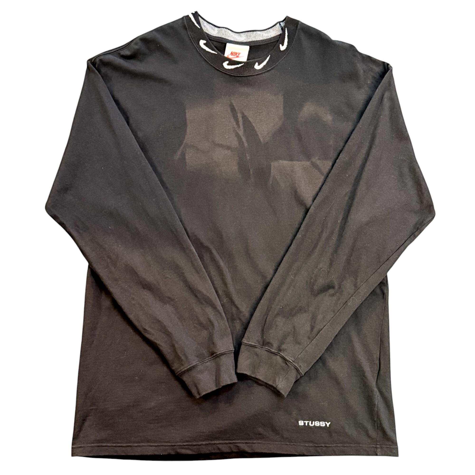【NIKE × STUSSY】ナイキ × ステューシー ロンT（ブラック）2020年春夏コレクション M
