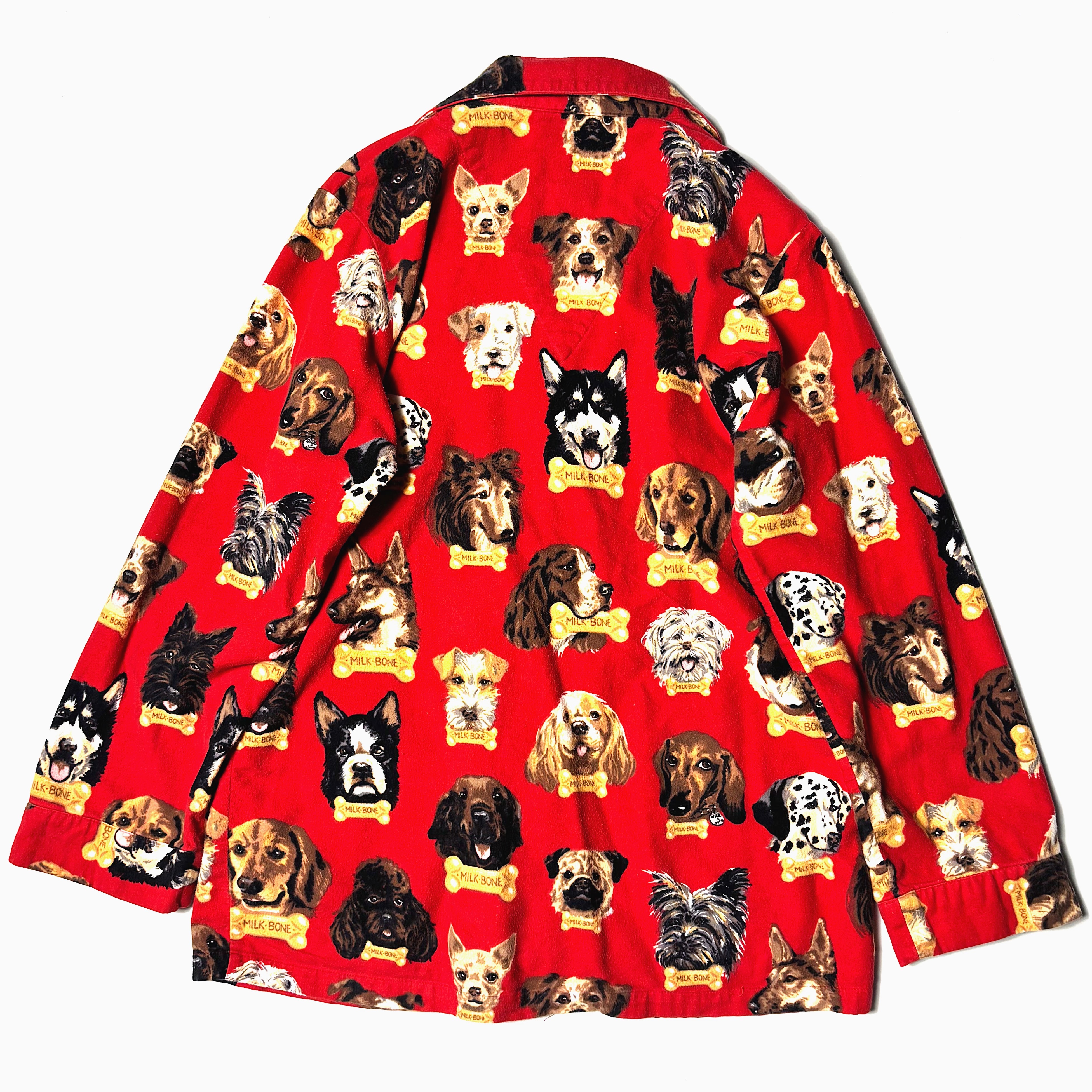 Y2K【Nick&Nora】"Dog" Pajama Shirt の画像 2