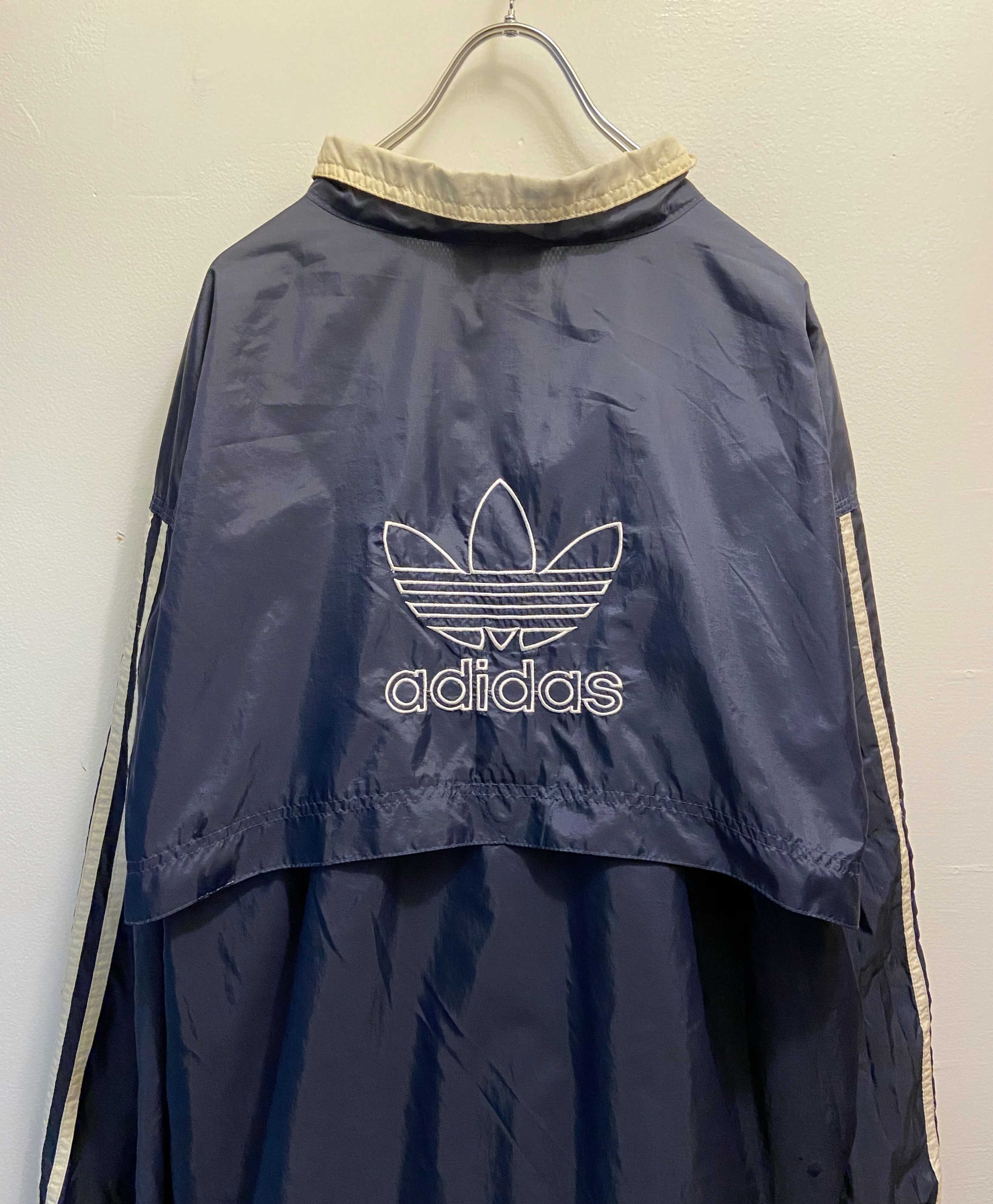 90s古着 Adidas アディダス トレフォイル スノーブレーカージャケット らくふる古着 リユース リメイク専門のオンライン古着shop