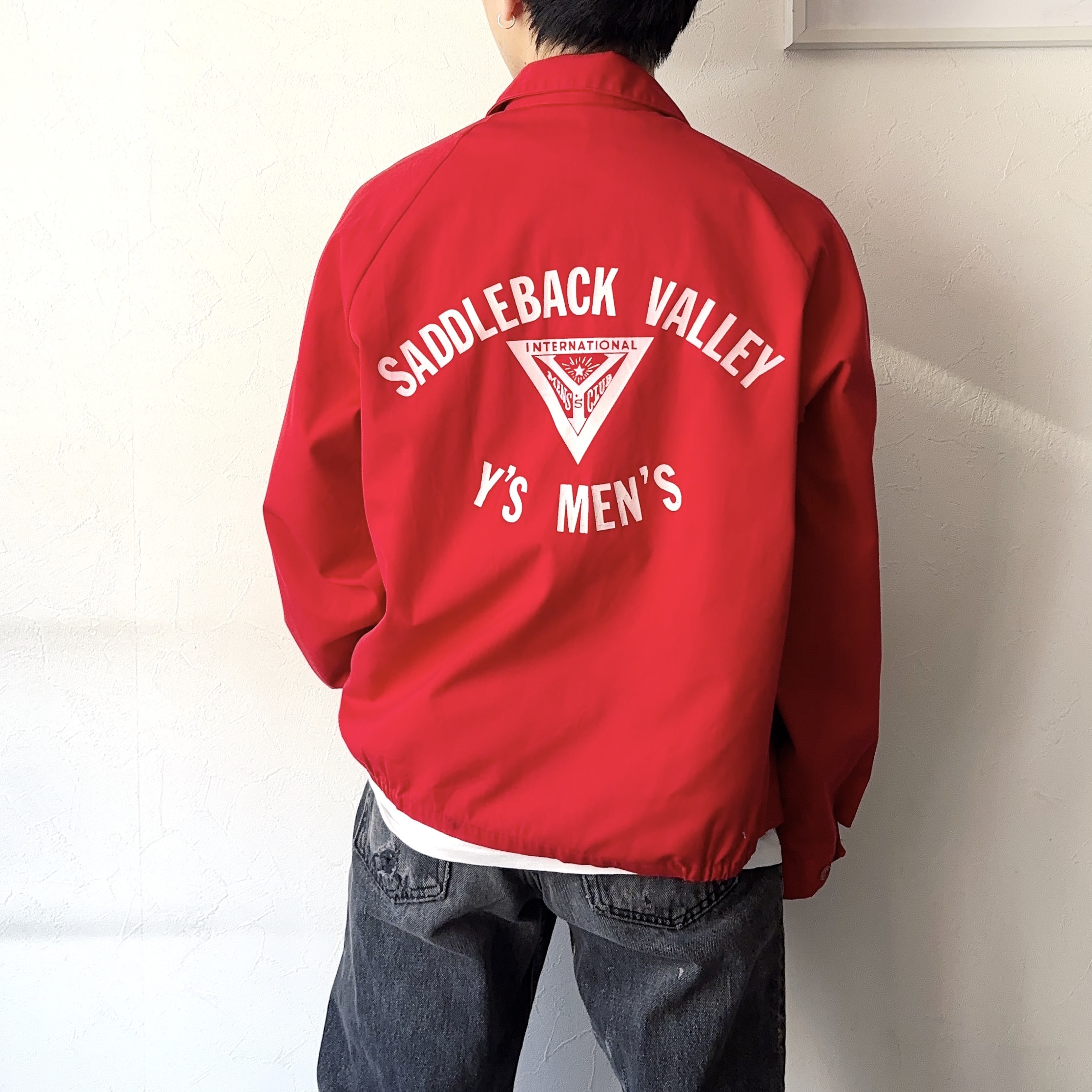 Vintage 60's【Collegiate Pacific】"SADDLEBACK VALLEY Y'S MEN'S" Swing Top Jacket の画像 4