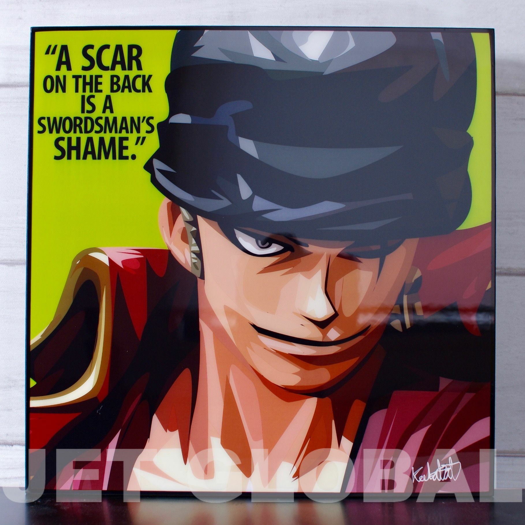 ワンピース ゾロ One Piece Zoro Ver 2 サイズ 26cm Papa Op0005 ポップアートパネル フレーム公式通販サイト 商品数1000点超え