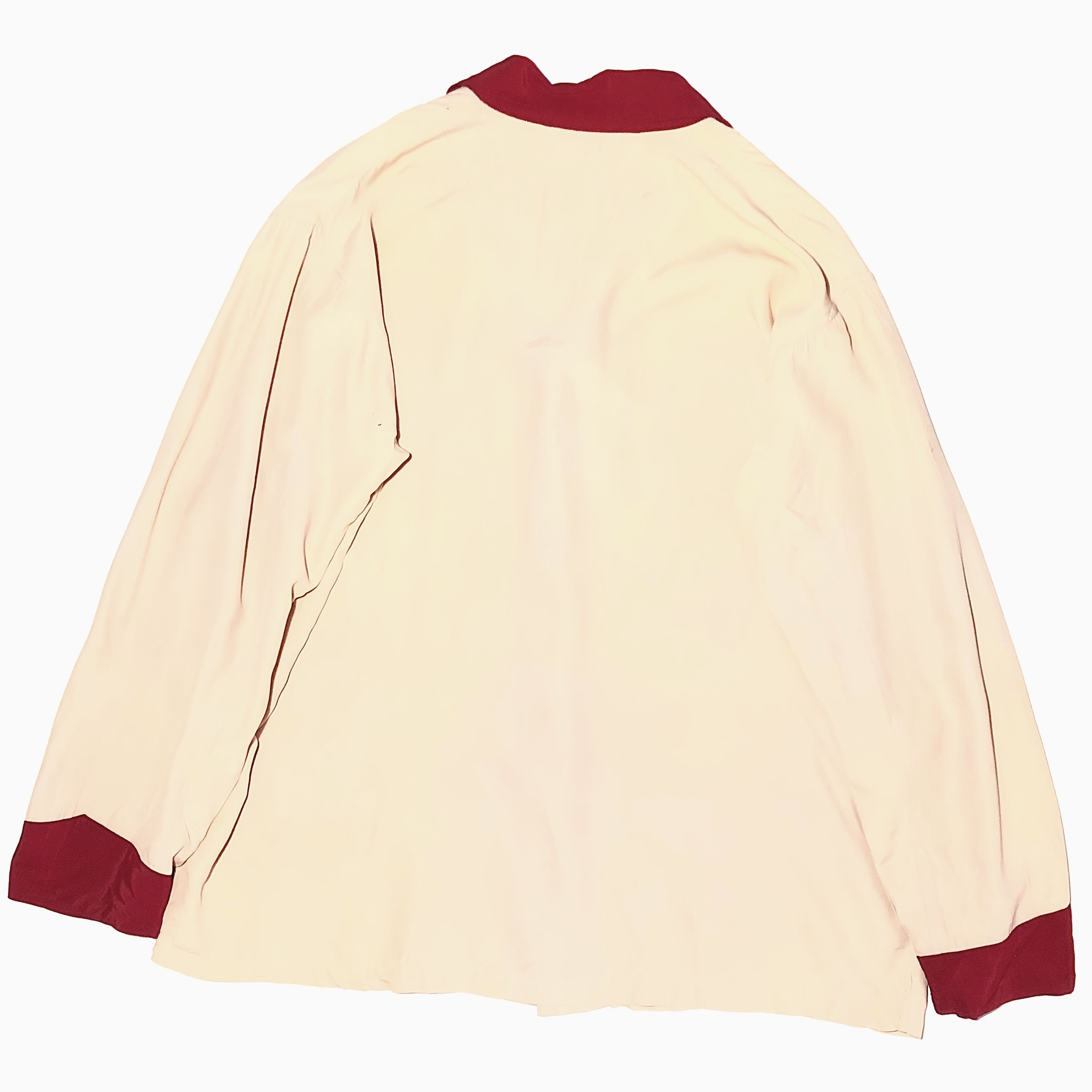 Vintage 40〜50's【C.E.Ertel Inc.】Open Collar Nylon Shirt の画像 2