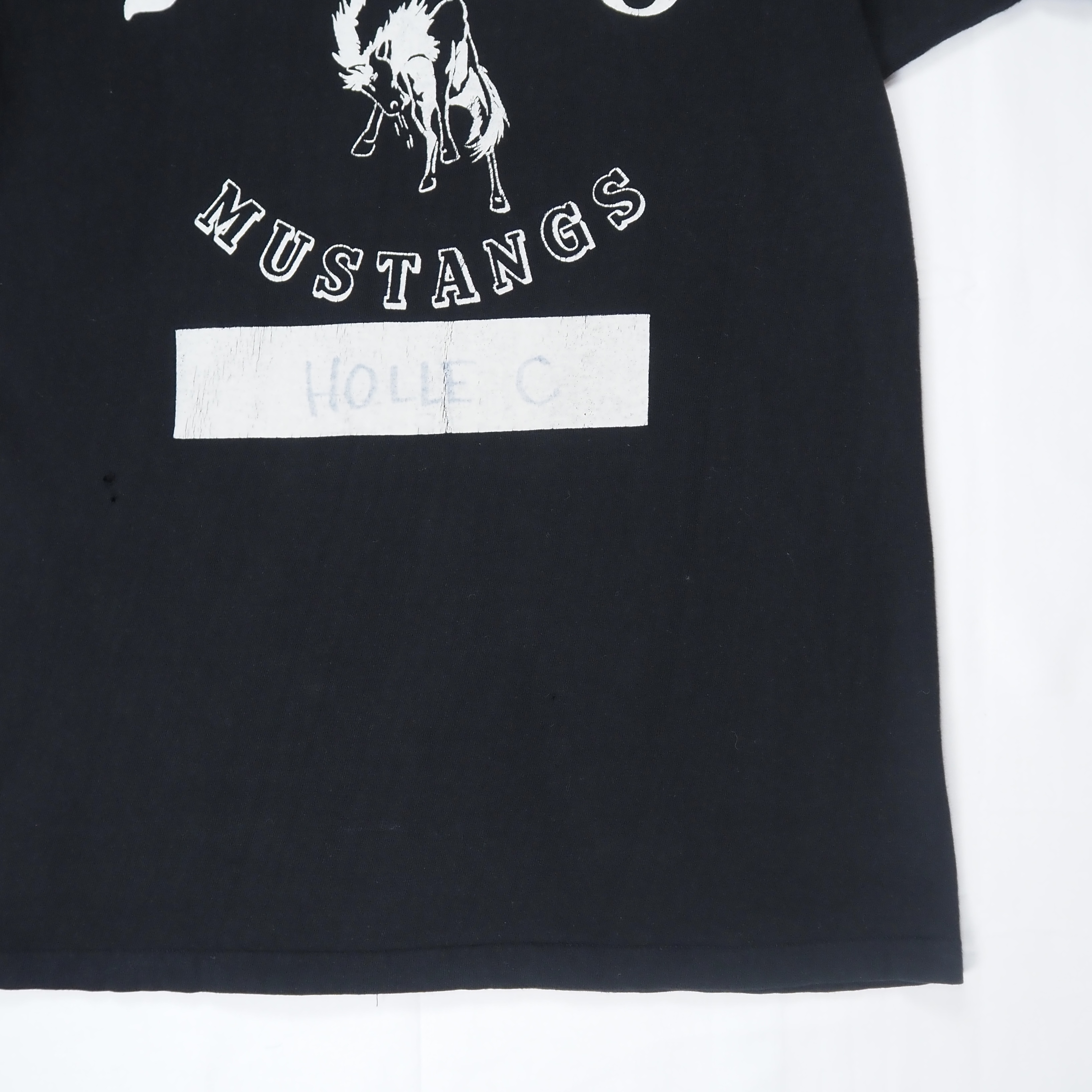 70’s Champion バータグ Tシャツ Mサイズ ブラック の画像 9