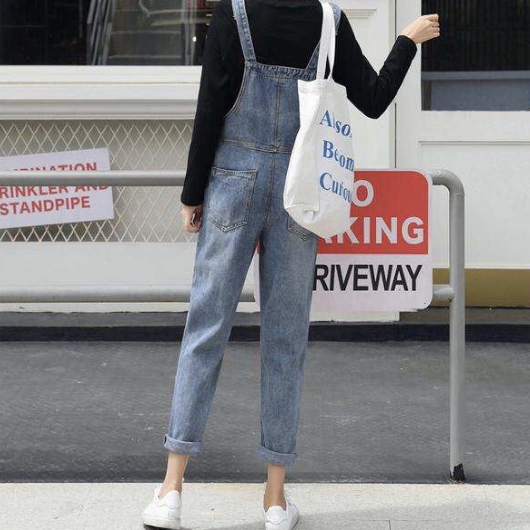 オールインワン オーバーオール サロペット レディース 秋 冬 服 韓国 ファッション 大人 デニム パンツ ハイウエスト Op 0417 Hapi Hapi Girl ハピ ガル オールインワン オーバーオール サロペット レディース 秋 冬 服 韓国 ファッション 大人 デニム パンツ ハイウエスト Op 0417 Hapi Hapi Girl ハピ ガル