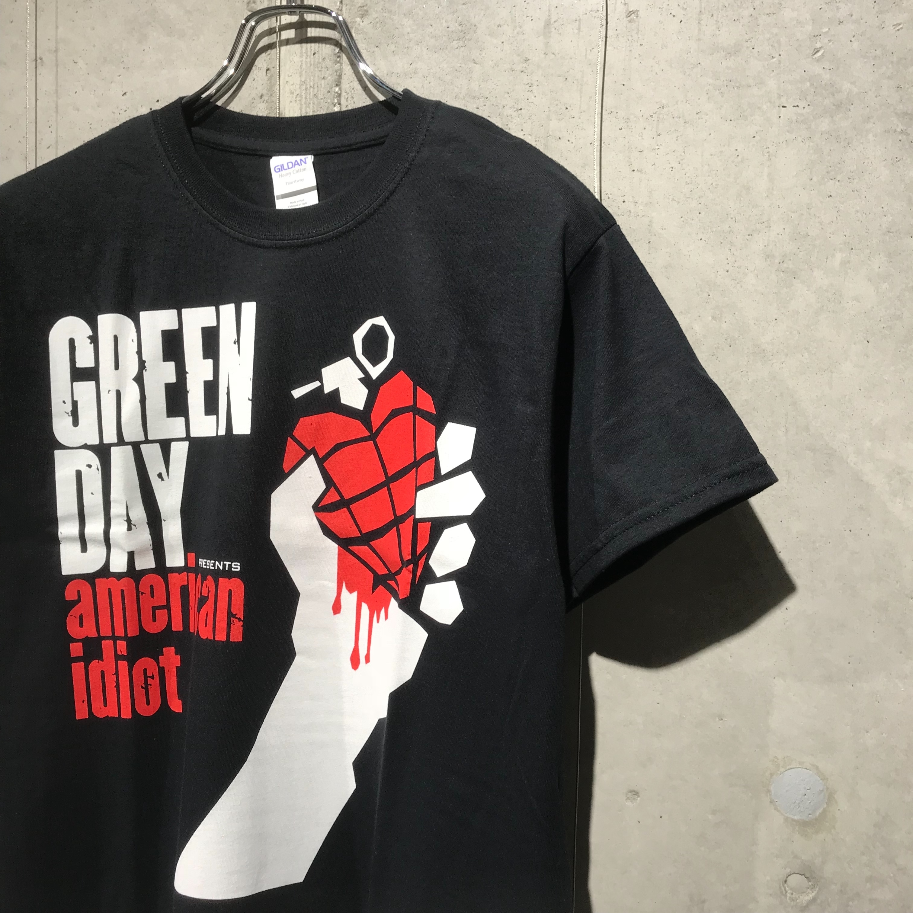 Green Day American Idiot Tee Black Mfc Store