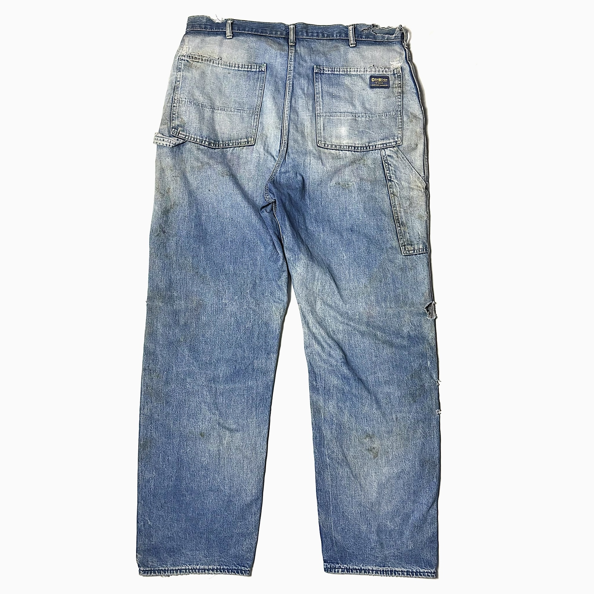 Vintage 60～70's【OSHKOSH】Grunge Denim Pants の画像 2