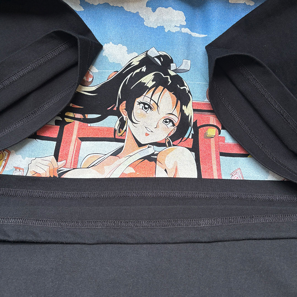 SNK The King of Fighters 不知火 舞【古着/Tシャツ/格闘ゲーム/希少品/eBay出品中/Bootleg】