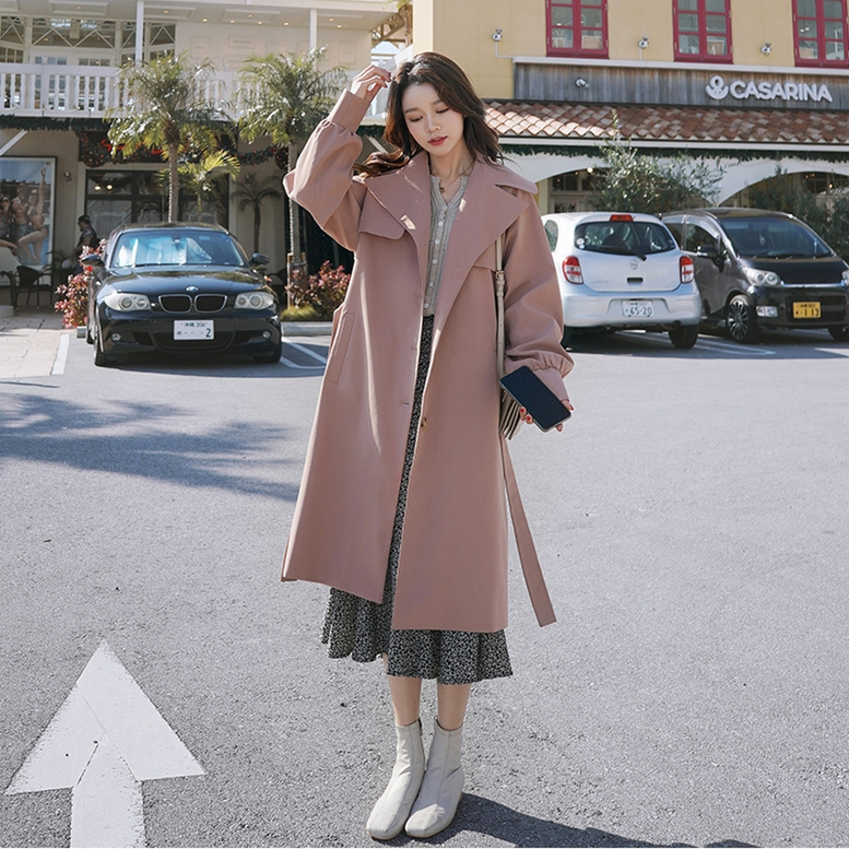 純正割 ロングトレンチコート レディース 春 ベージュ ピンク 黒 大きいサイズ 超ロングコート 大幅値引き Ssl Daikyogo Or Jp