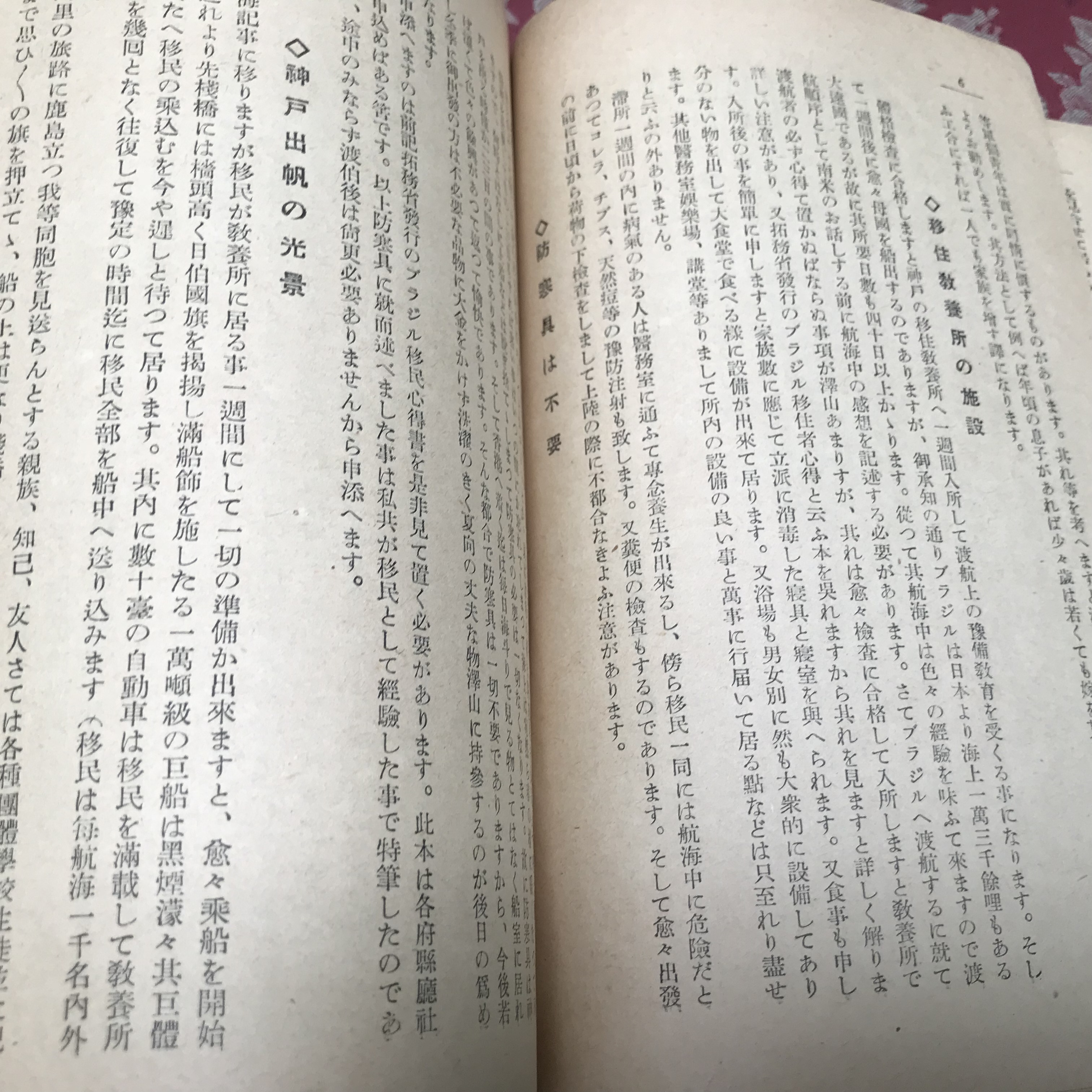 珍品 戦前移民パンフ 恵まれたブラジルの百姓より 海外興行株式會社 実用外百貨店 レトロ珍品 モラトリアム