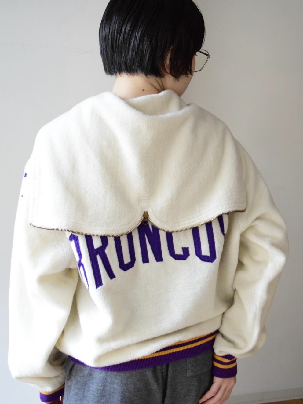 1950s Wilson fake fur pullover