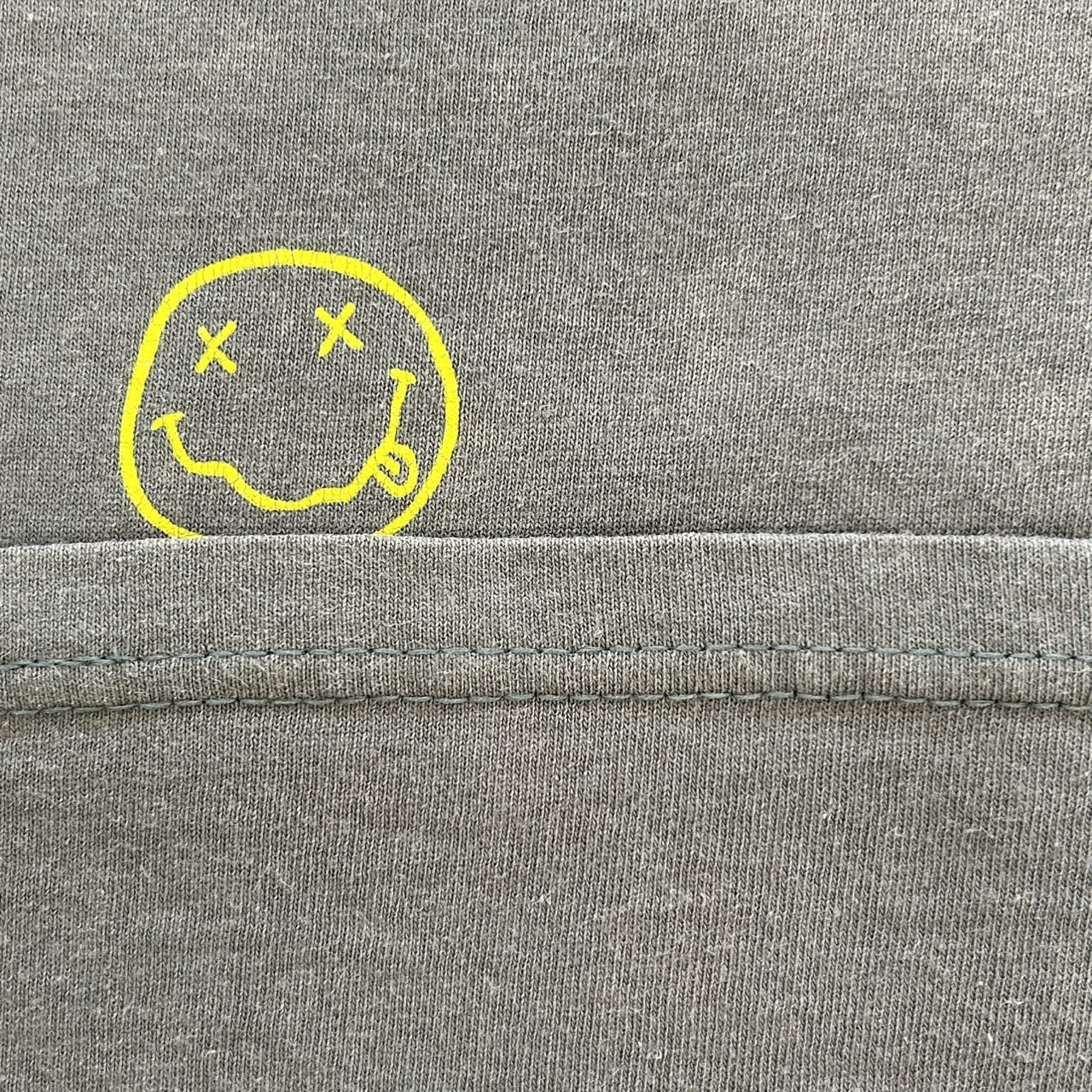 90s Nirvana ニルヴァーナ フォトロゴ Tシャツ 1997 Copyright Y2K グランジ フェード L の画像 10