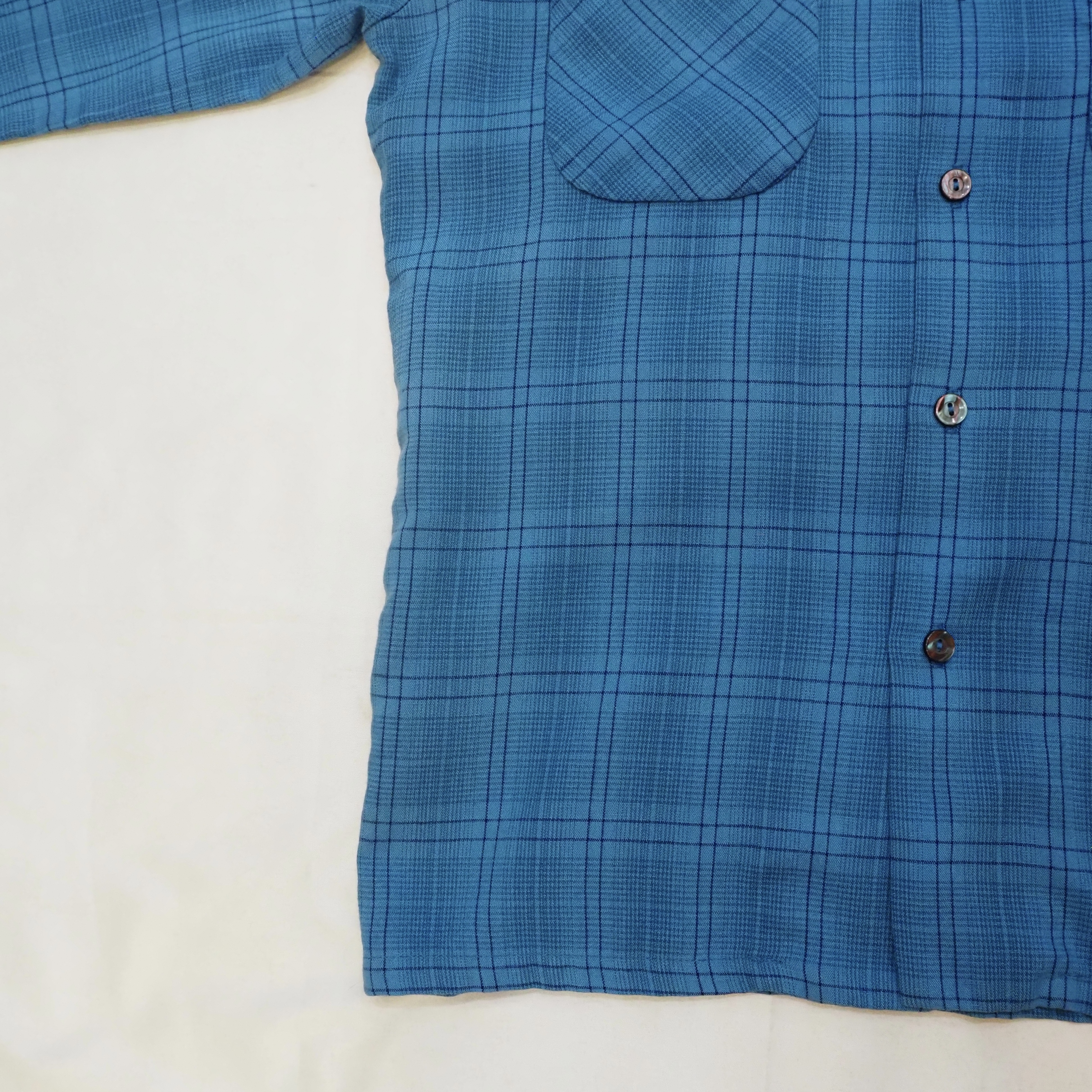 60’s〜 Vintage Cotton Button Up Shirt の画像 4