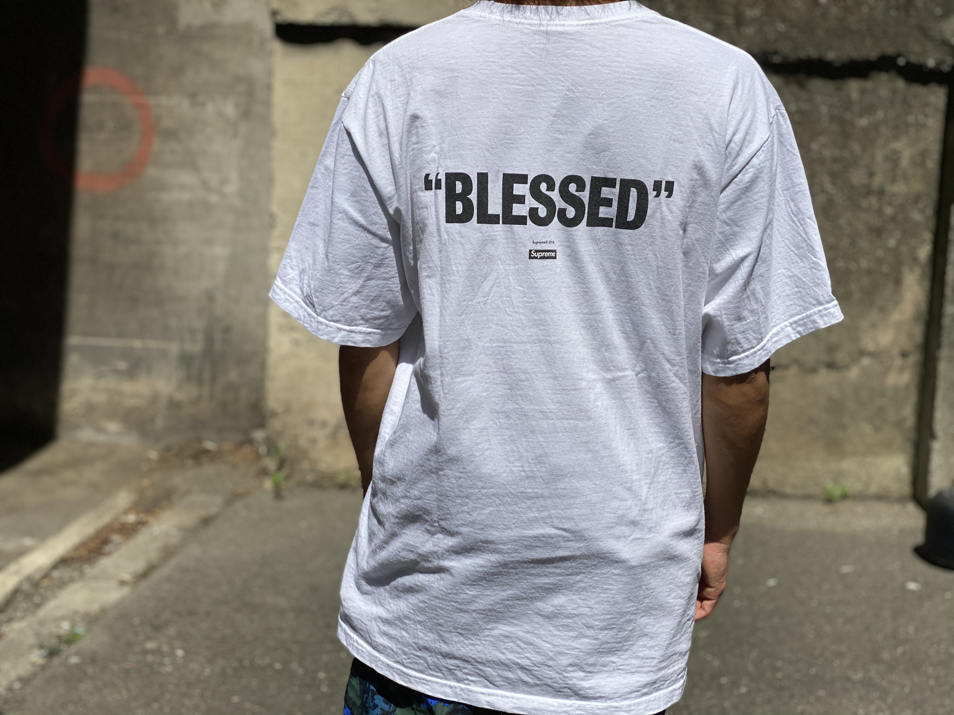 supreme blessed tee