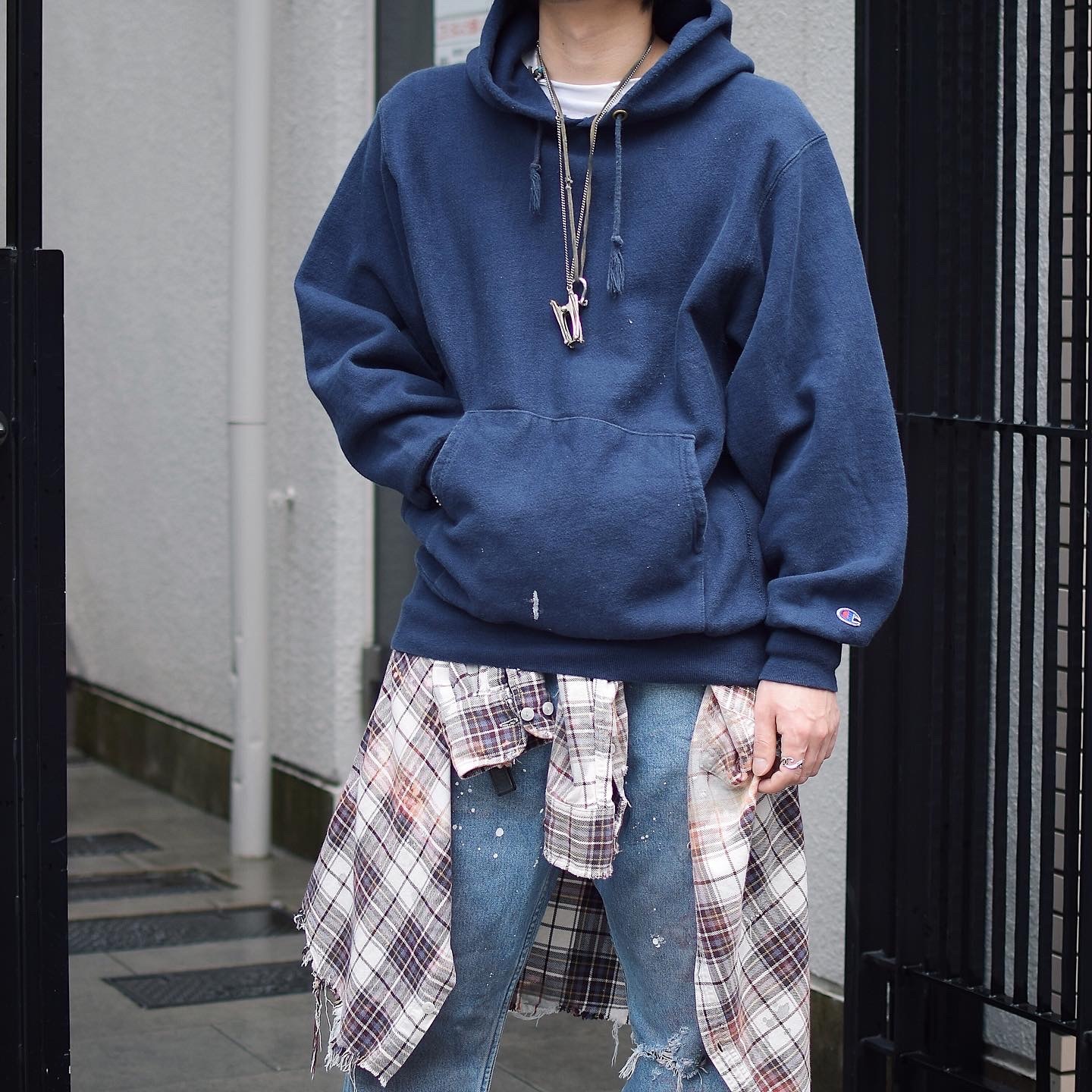 Vintage 90's【Champion】"Eyeless" Reverse Weave Sweat の画像 3