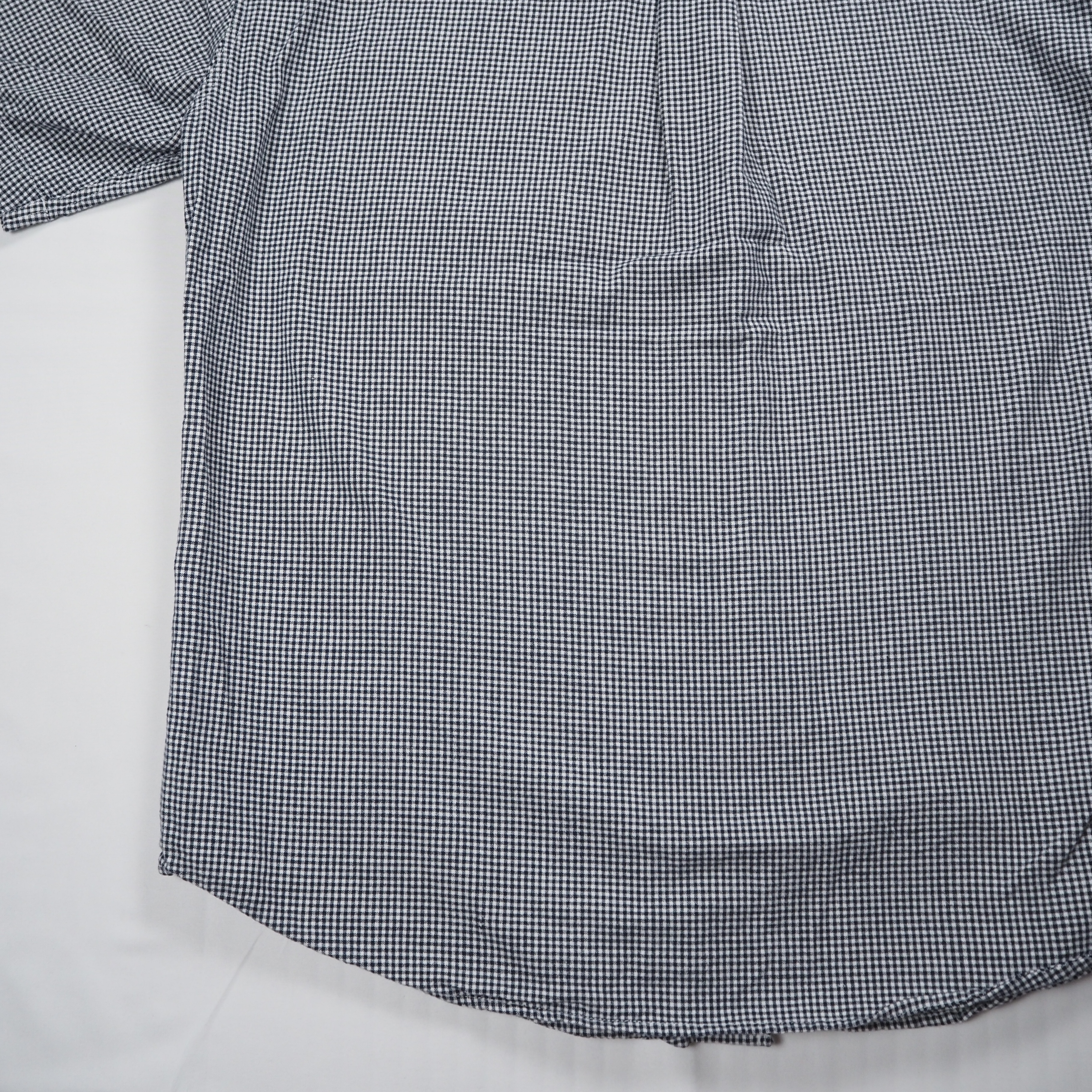 90’s Dockers コットンシャツ ギンガムチェック ブラック Lサイズ の画像 15