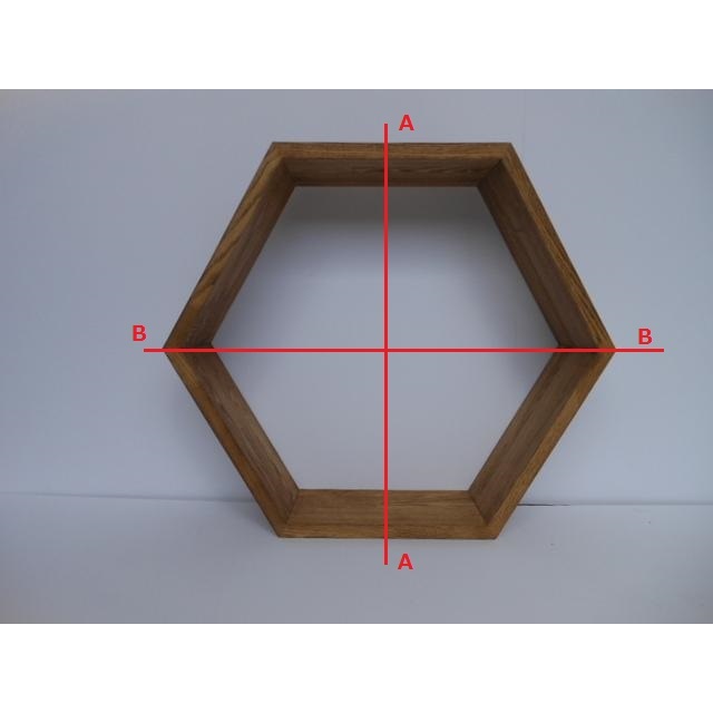 【6角形シェルフ】(展示使用品) - 画像4