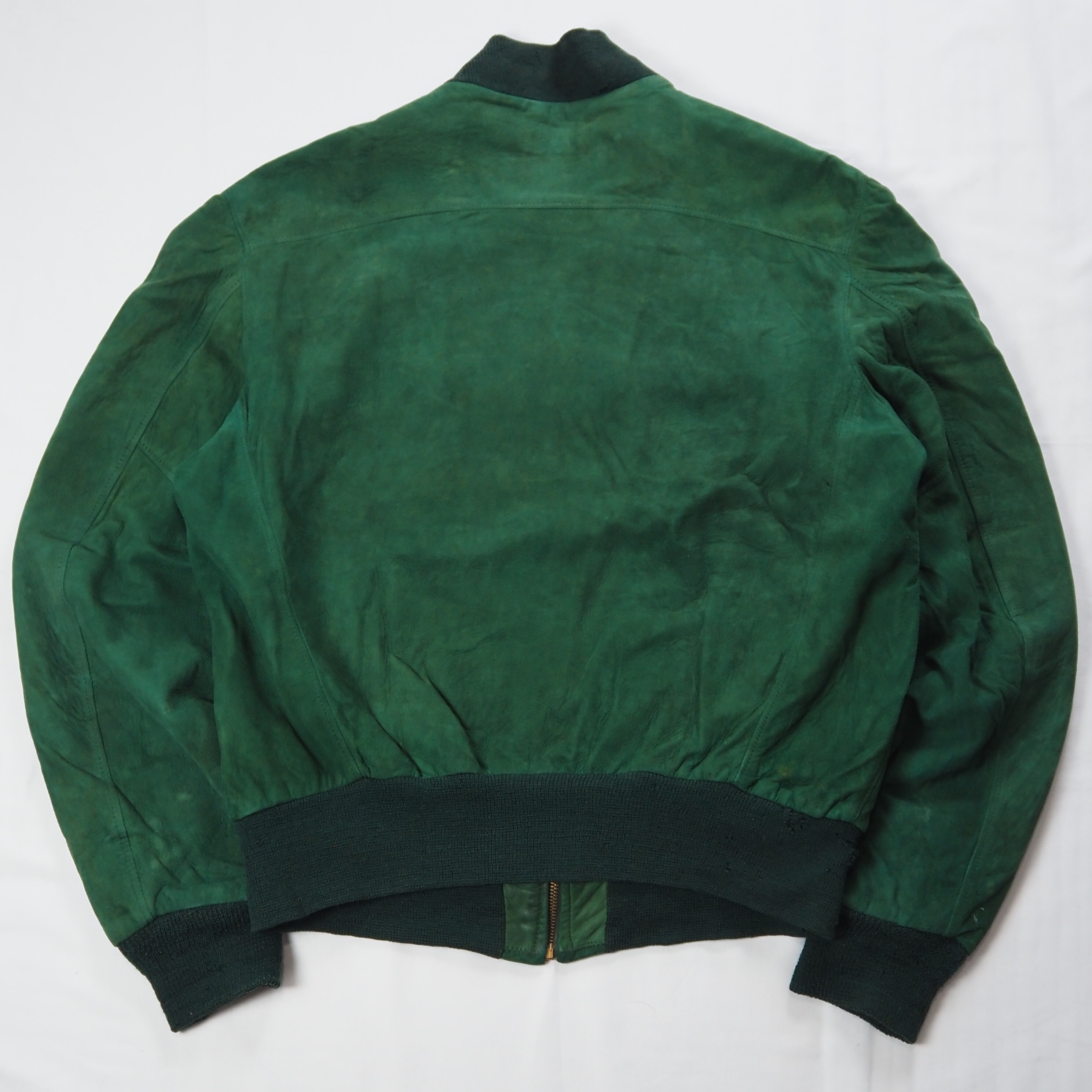 【9/23 20:00入荷】50's Sears スエードジャケット グリーン の画像 13