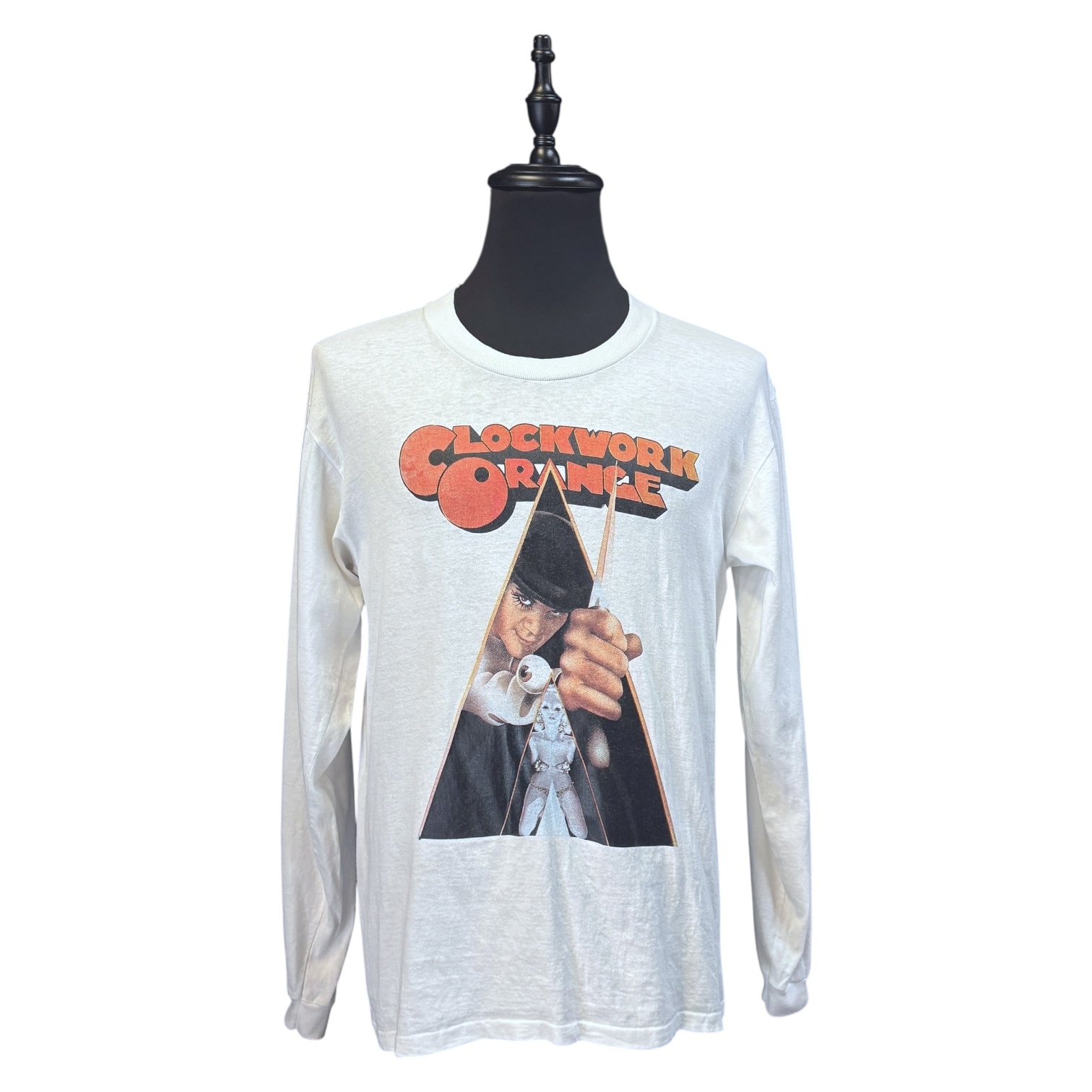 【A CLOCKWORK ORANGE】時計じかけのオレンジ 90’s Vintage ロングスリーブ Tシャツ L相当