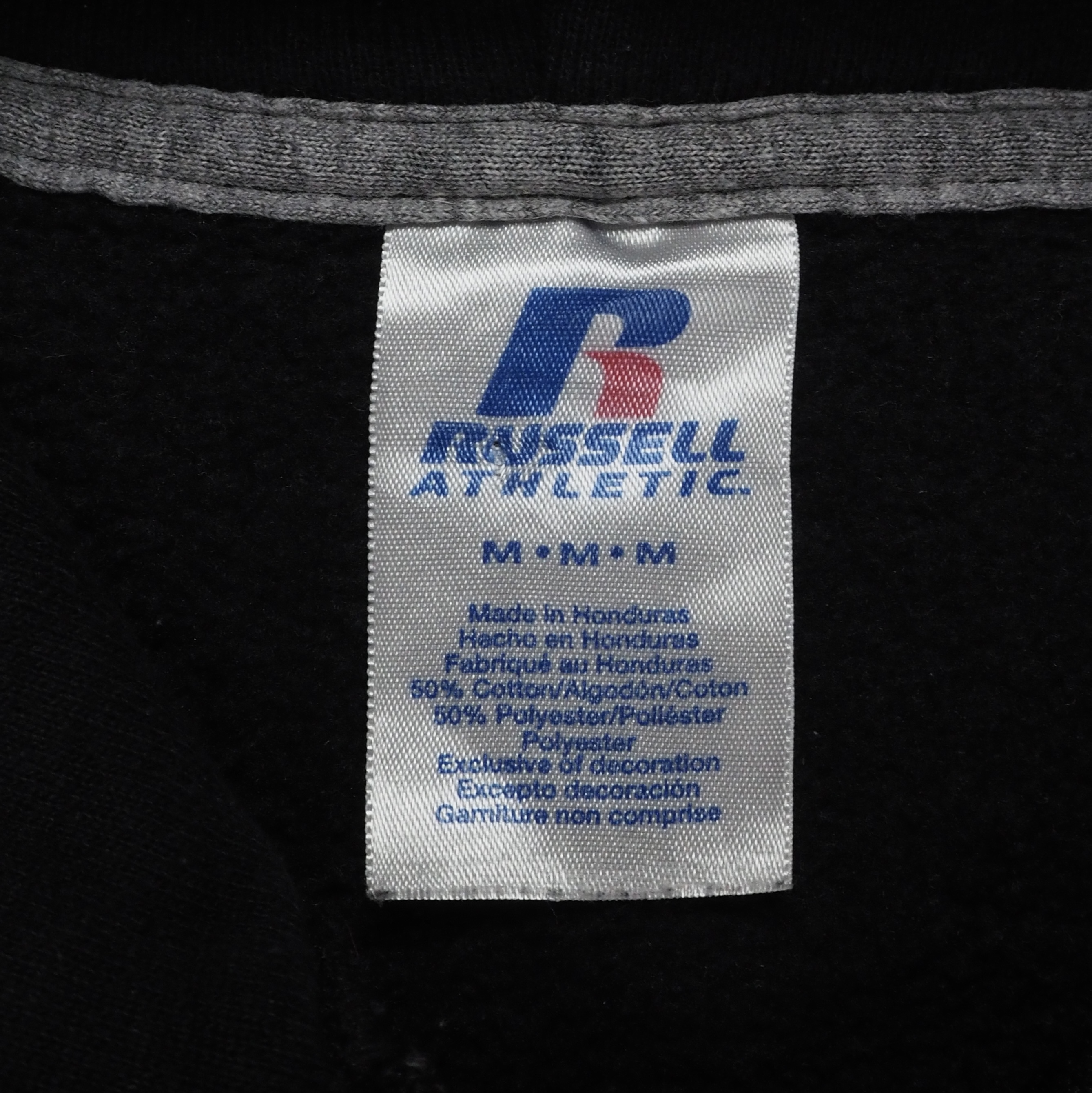 00’s Russell Athletic ジップフーディ ブラック Mサイズ の画像 13