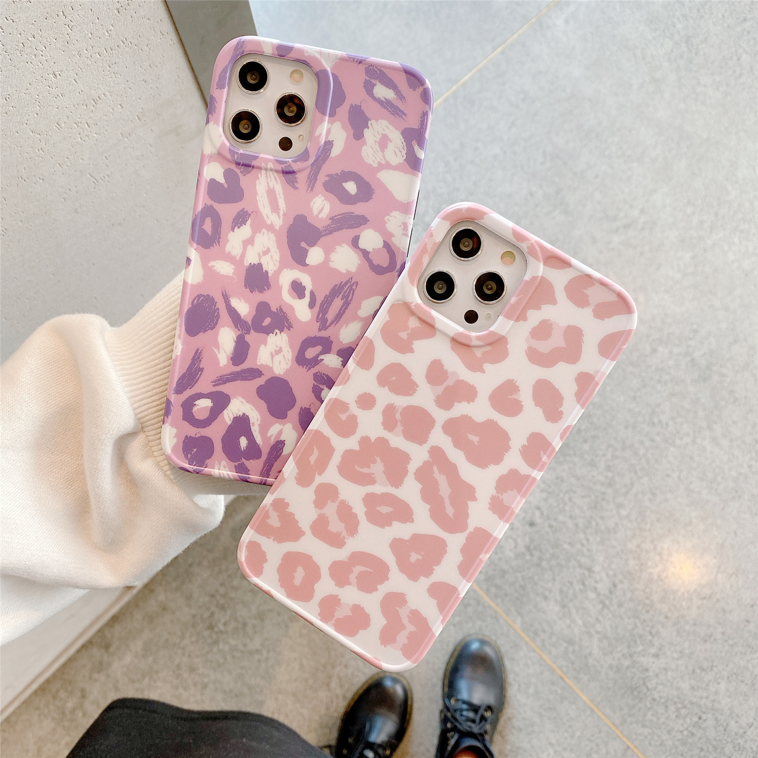 ラブリー レオパード柄 Iphone ケース A B Coco Rose Beauty ココ ローズ ビューティー