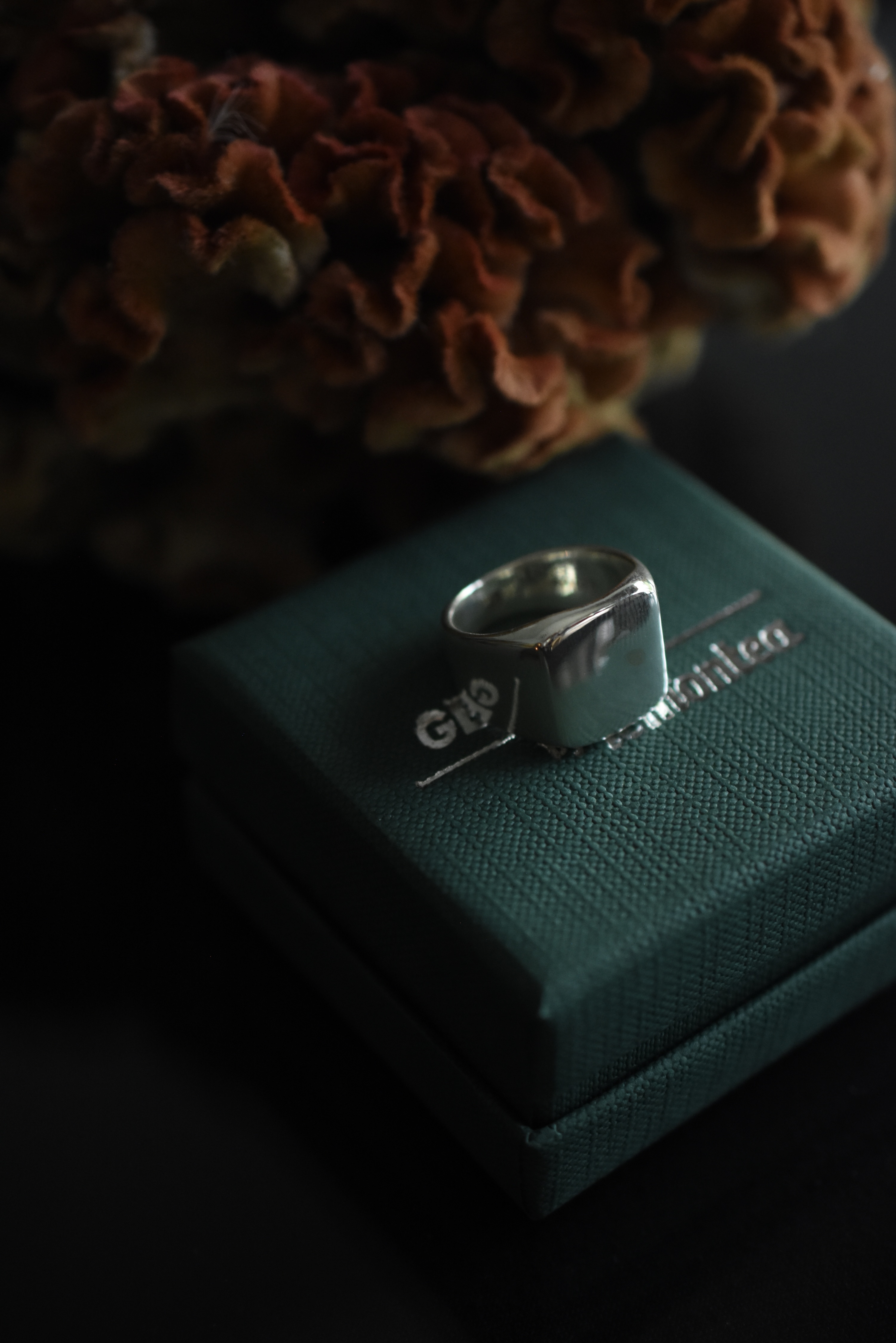 Utah/”GENERAL” 925 silver signet ring