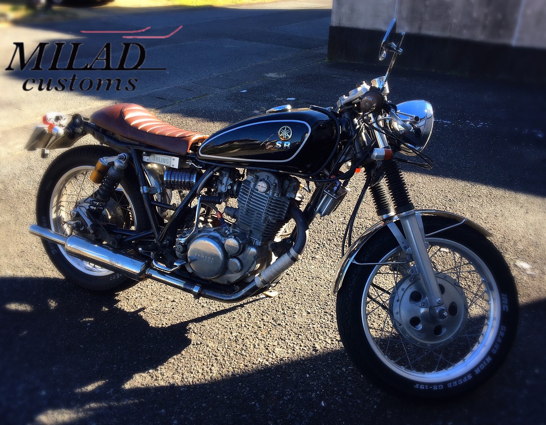 Sale Milad Customs 汎用 カフェレーサーカスタムシート Milad Customs