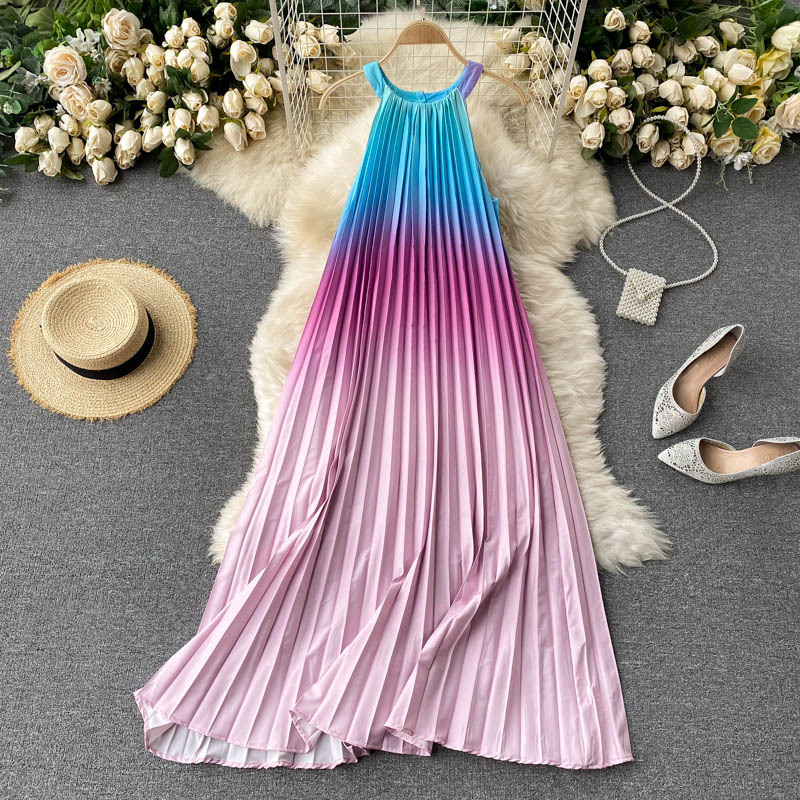 ノースリーブワンピース レインボーワンピース ロングワンピース 5カラー Shd Sweetheart ショップ ノースリーブワンピース レインボーワンピース ロングワンピース 5カラー Shd Sweetheart ショップ